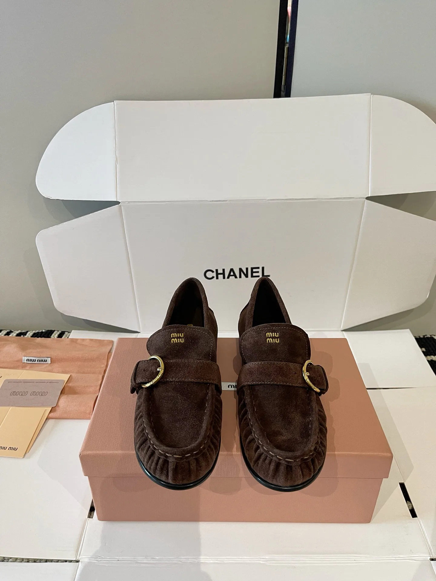 Лоферы И Мокасины Женские Miu Miu 18283629
