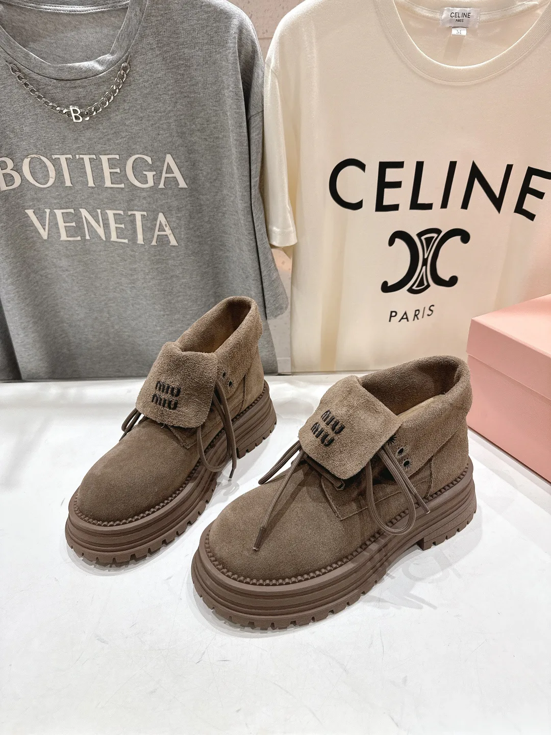 Угги Женские Miu Miu 18209192