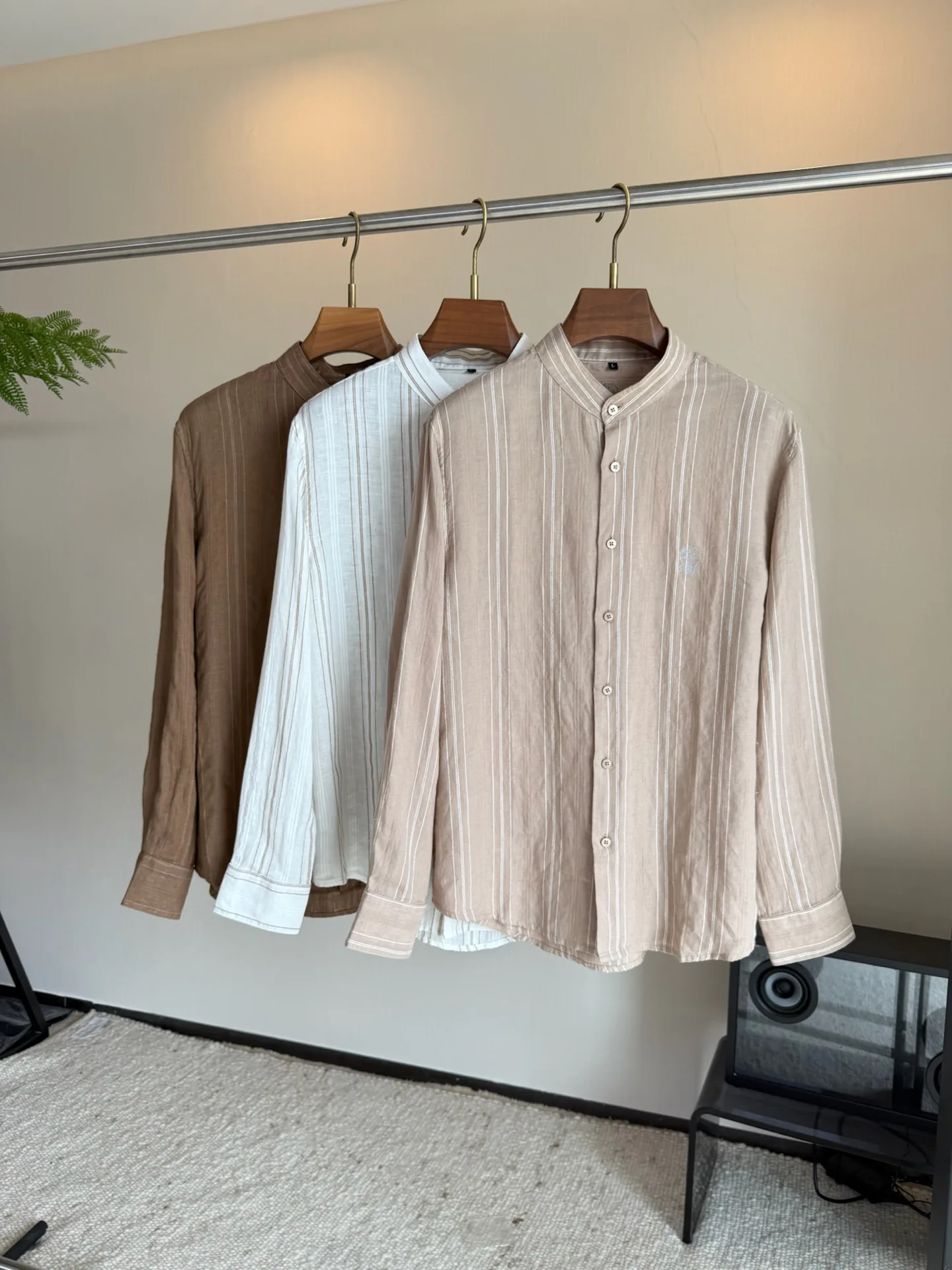 Рубашки Мужские Brunello Cucinelli 12953218