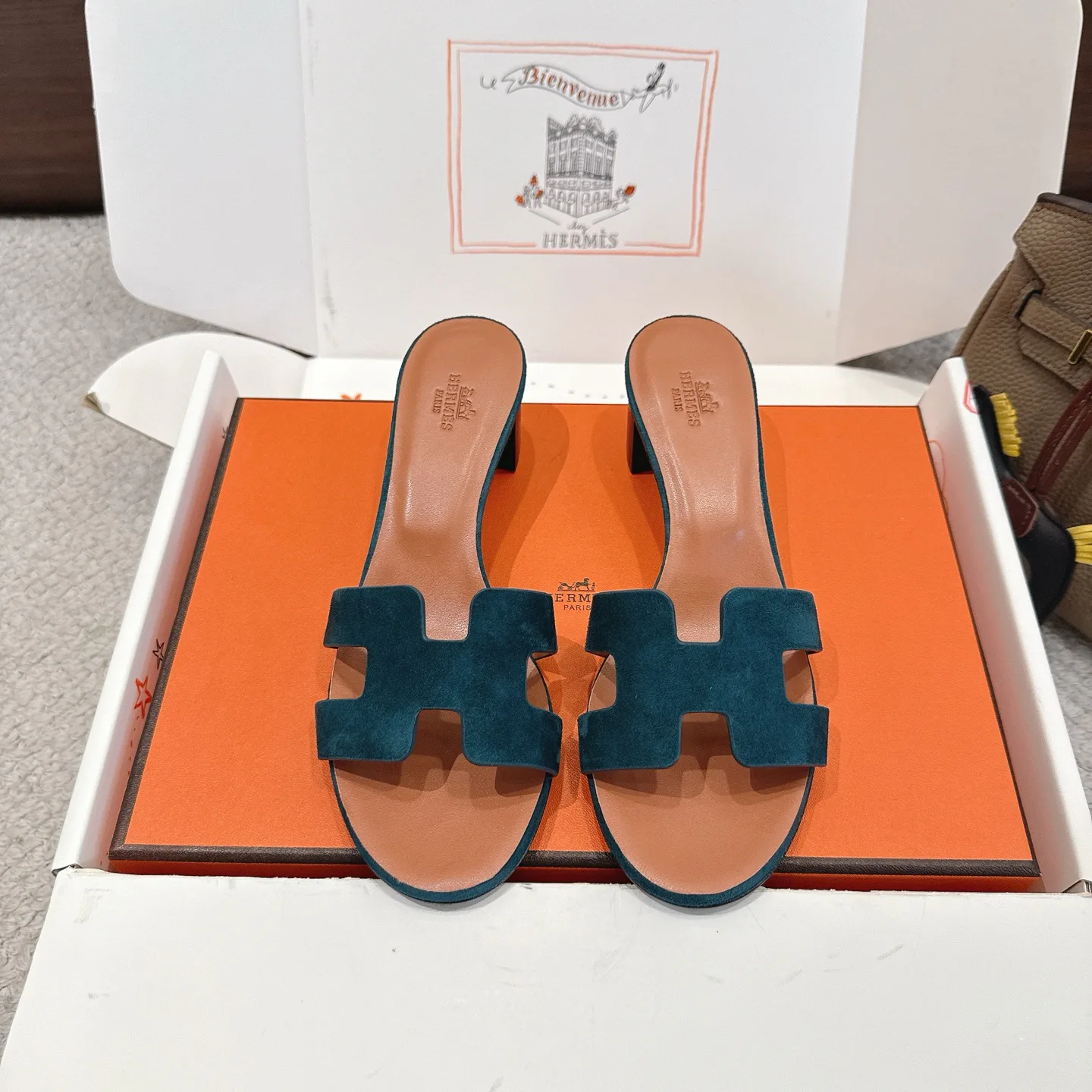 Шлепанцы Женские Hermes 11245991