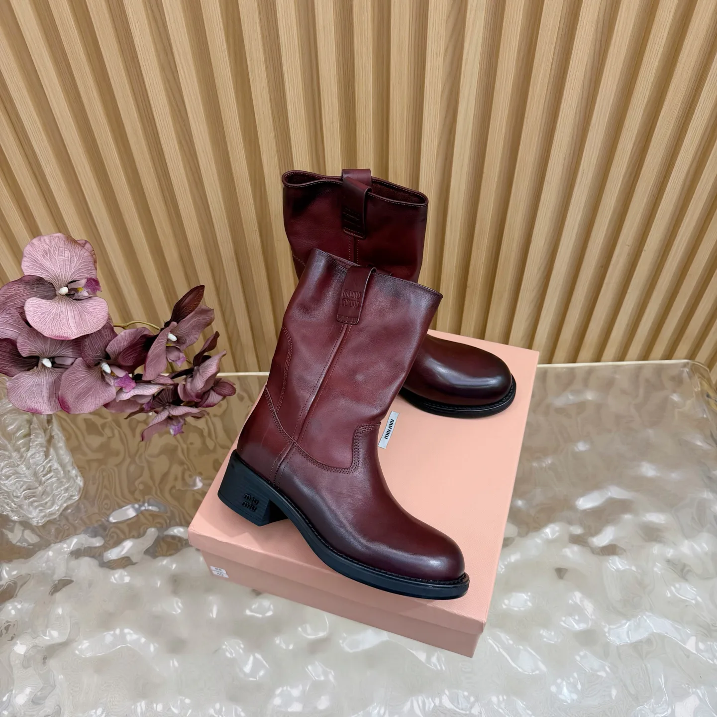 Сапоги Женские Miu Miu 18235409