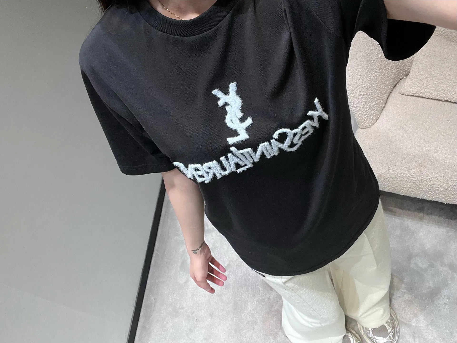 Футболки Женские Saint Laurent 934052