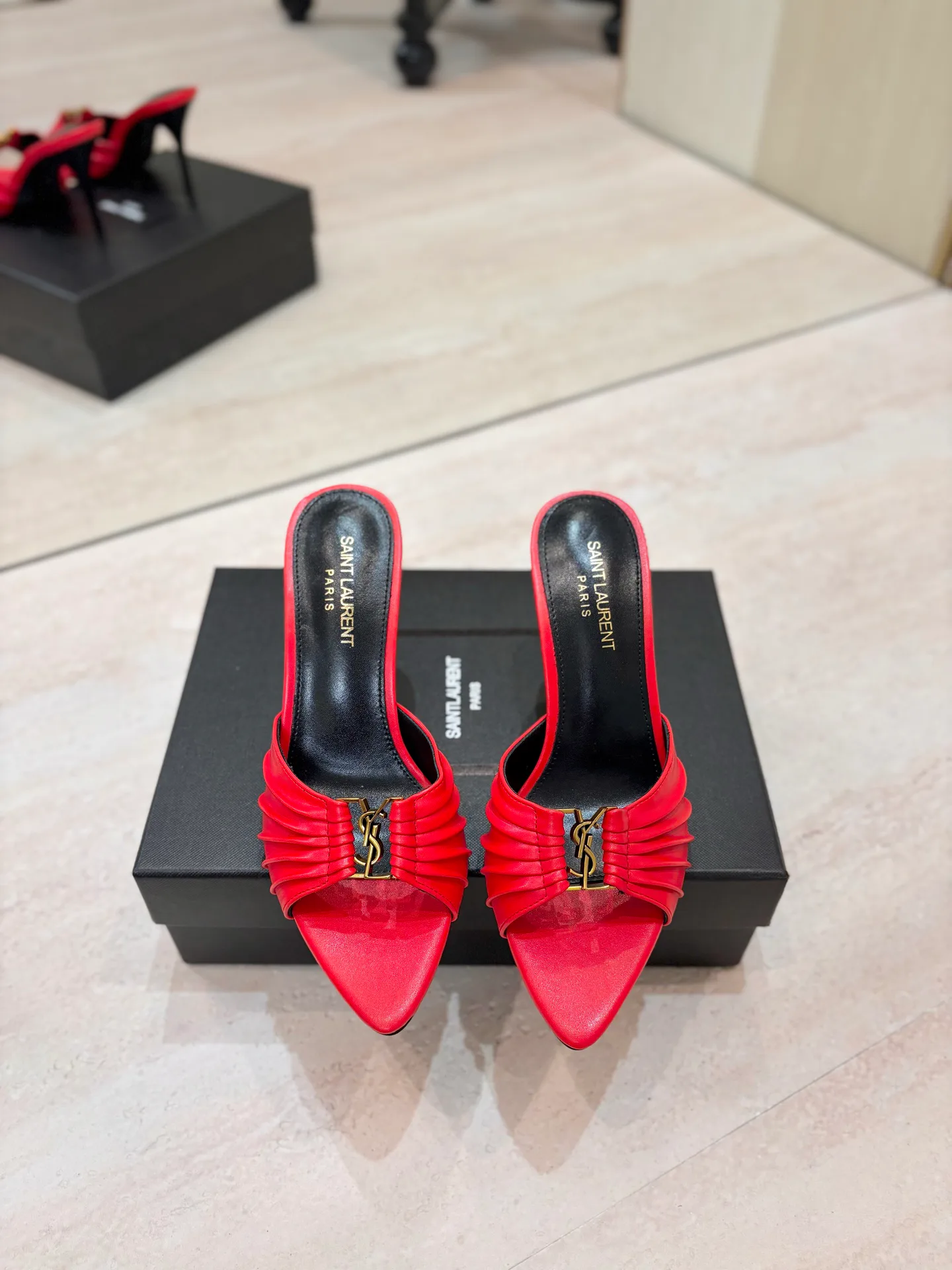 Мюли И Сабо Женские Saint Laurent 17476062