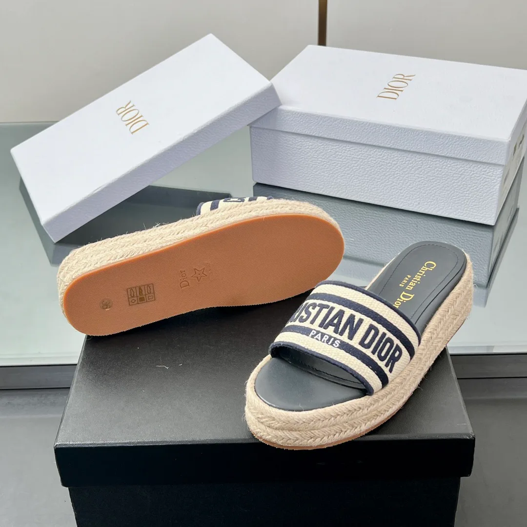 Шлепанцы Женские Christian Dior 492047