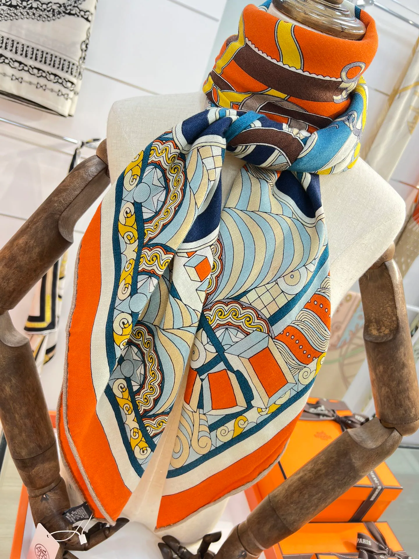 Шарфы Hermes 195083