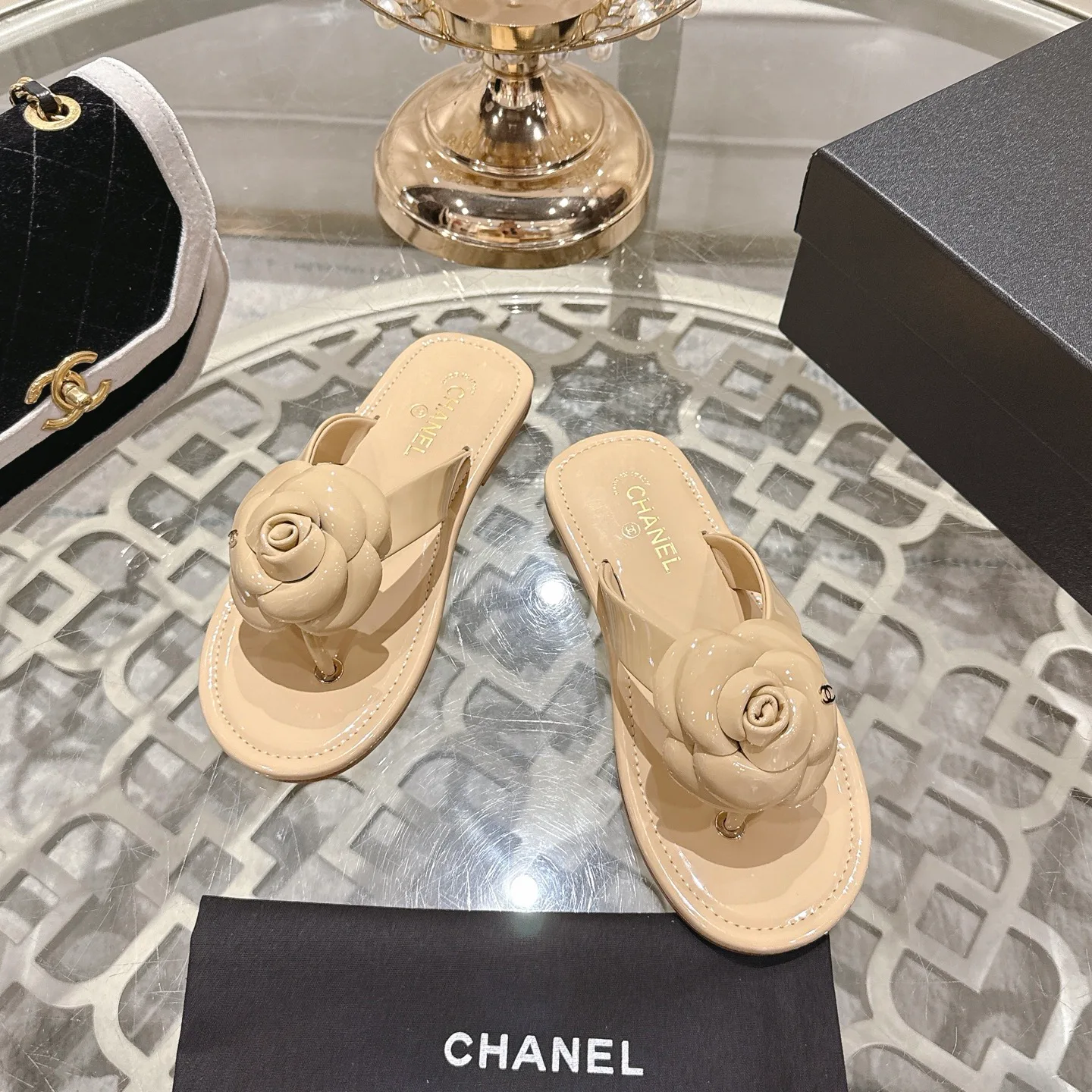 Шлепанцы Женские Chanel 918275