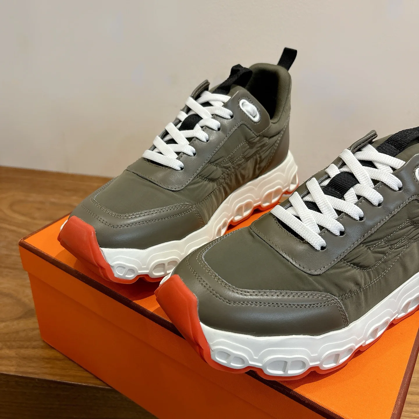 Кроссовки Мужские Hermes 1175832