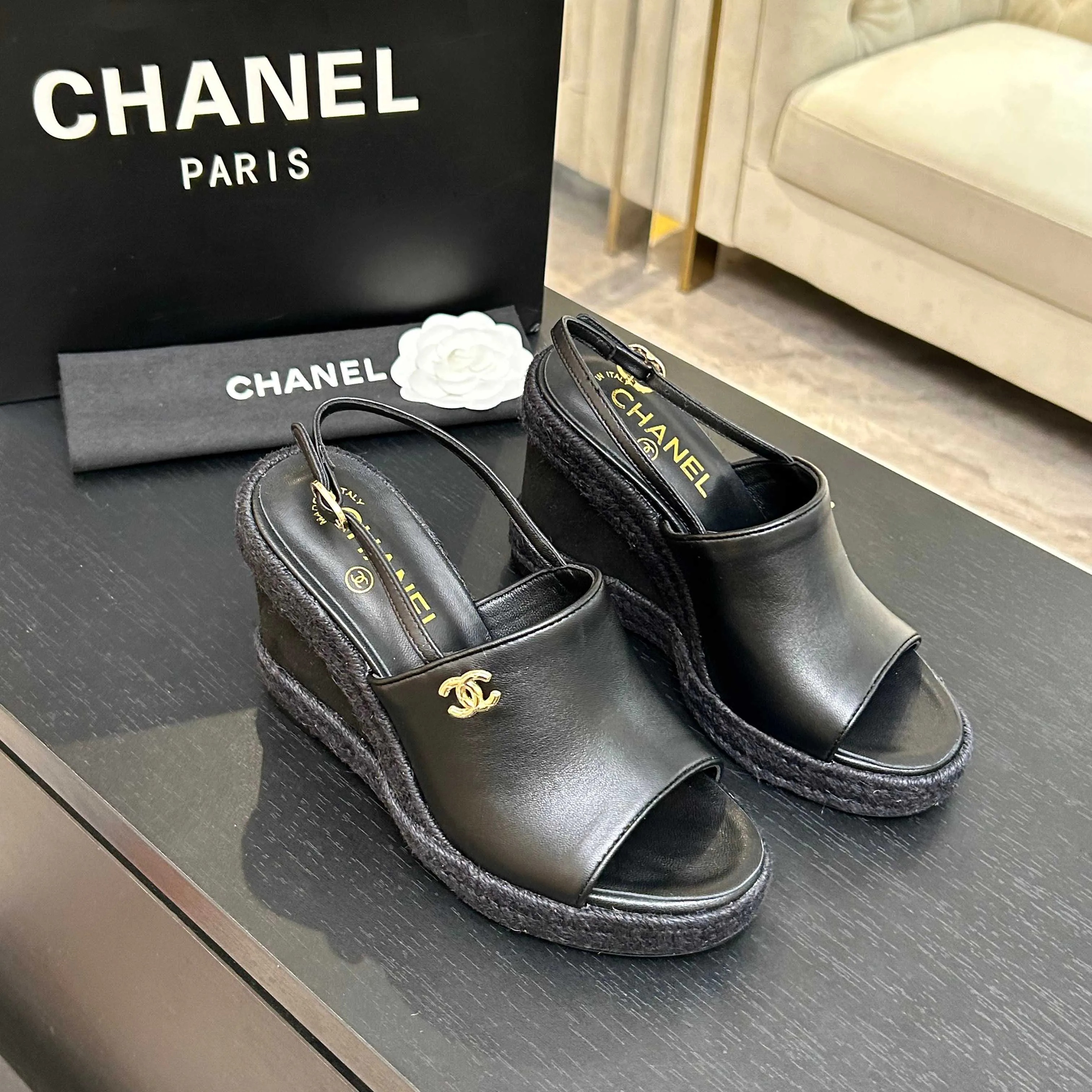 Босоножки Женские Chanel 13224761