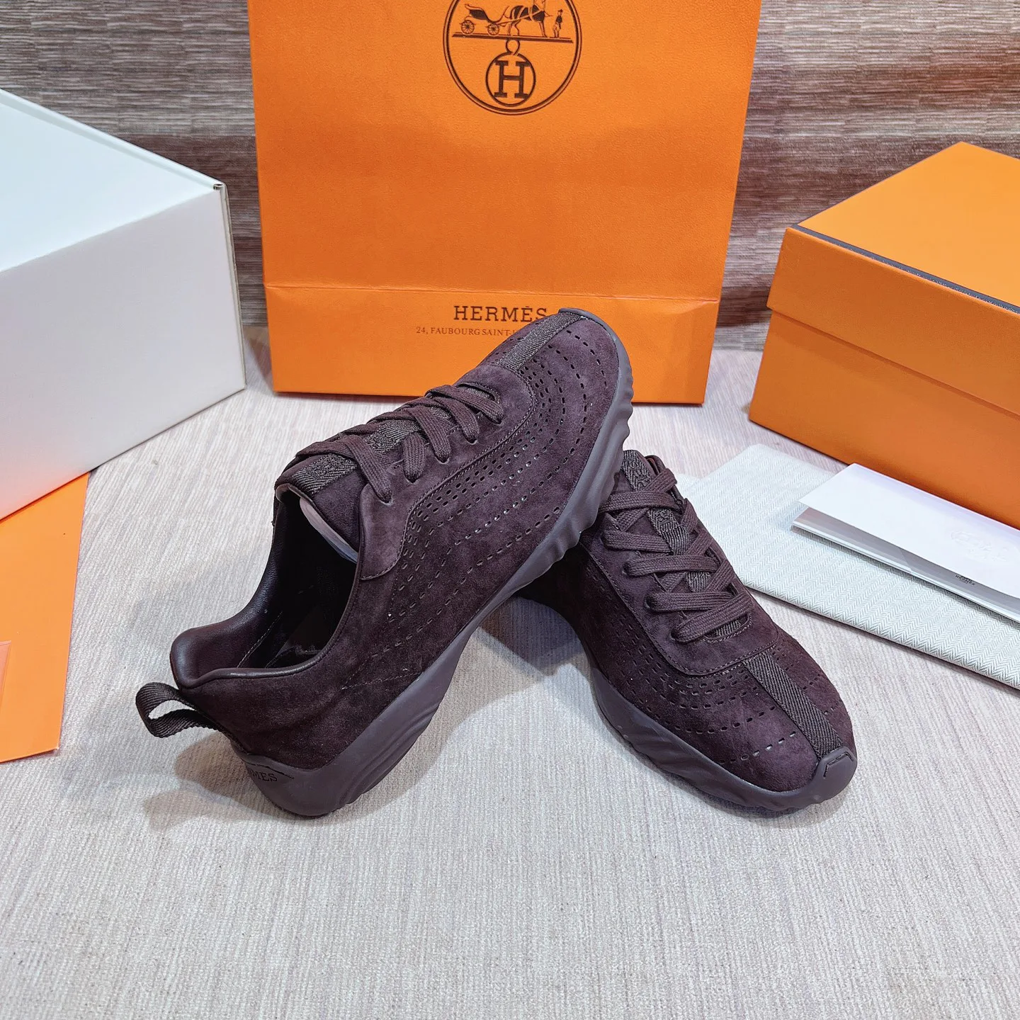 Кроссовки Мужские Hermes 17749562
