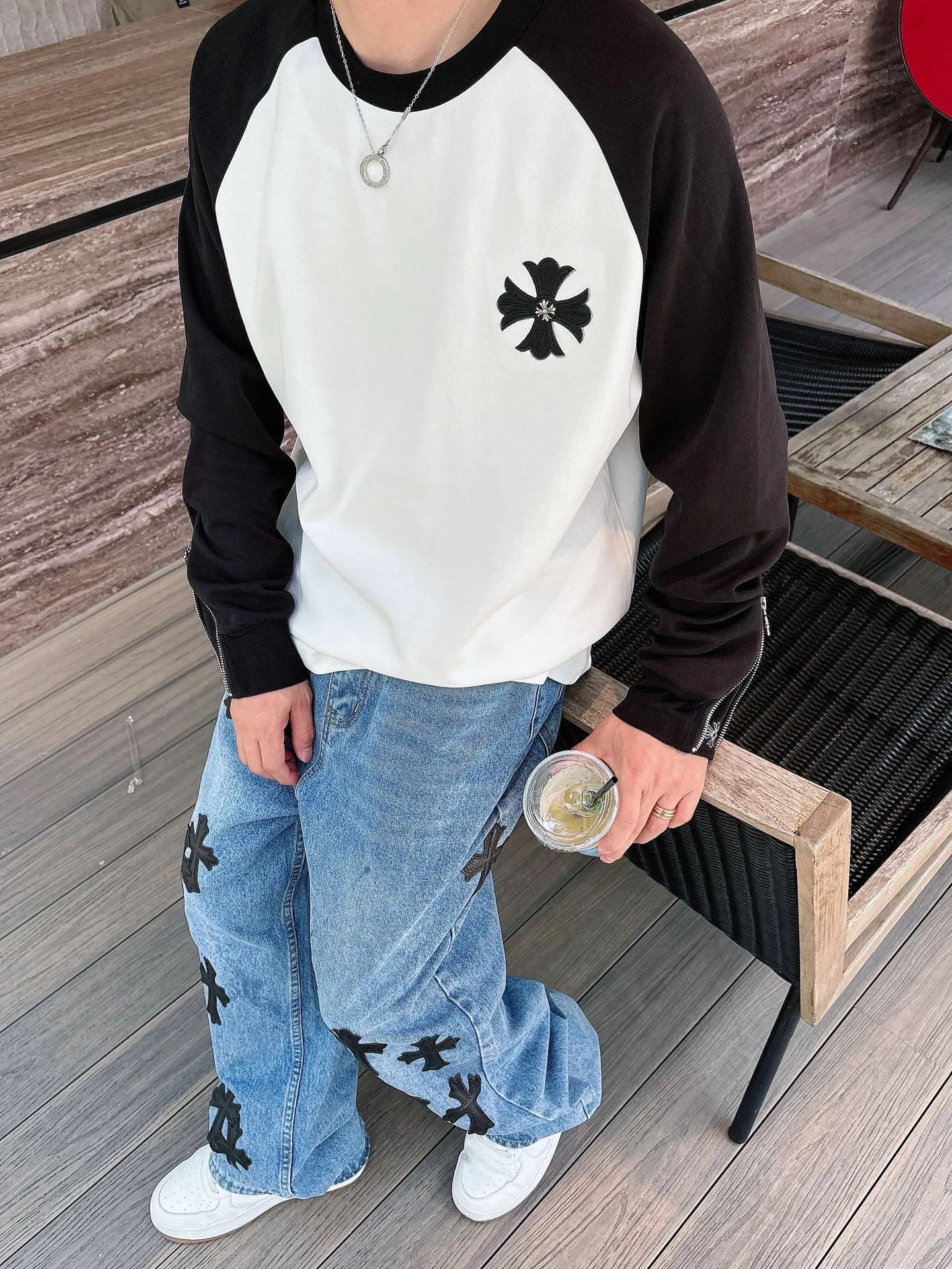 Свитшоты И Худи Мужские Chrome Hearts 787764