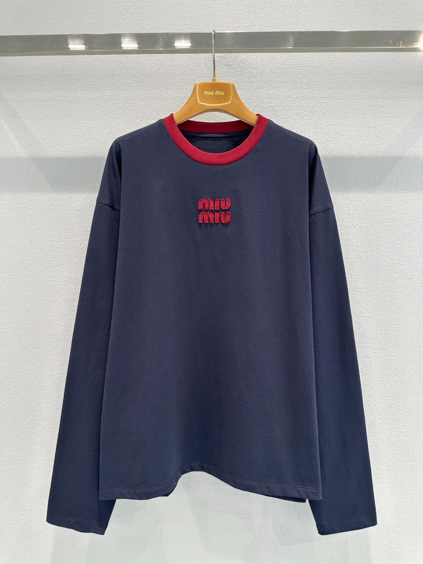 Лонгсливы Женские Miu Miu 1021555