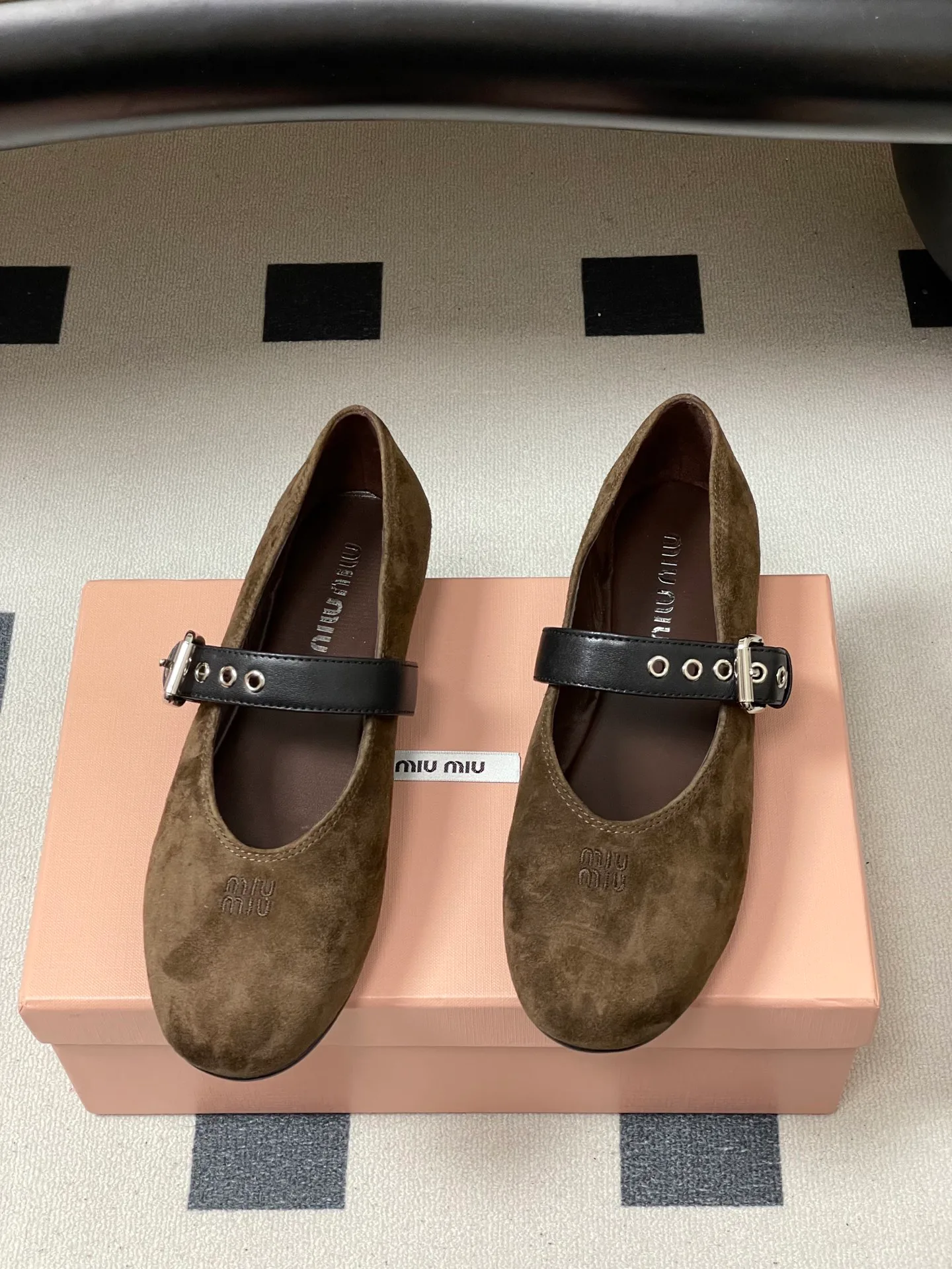 Балетки Женские Miu Miu 11627595