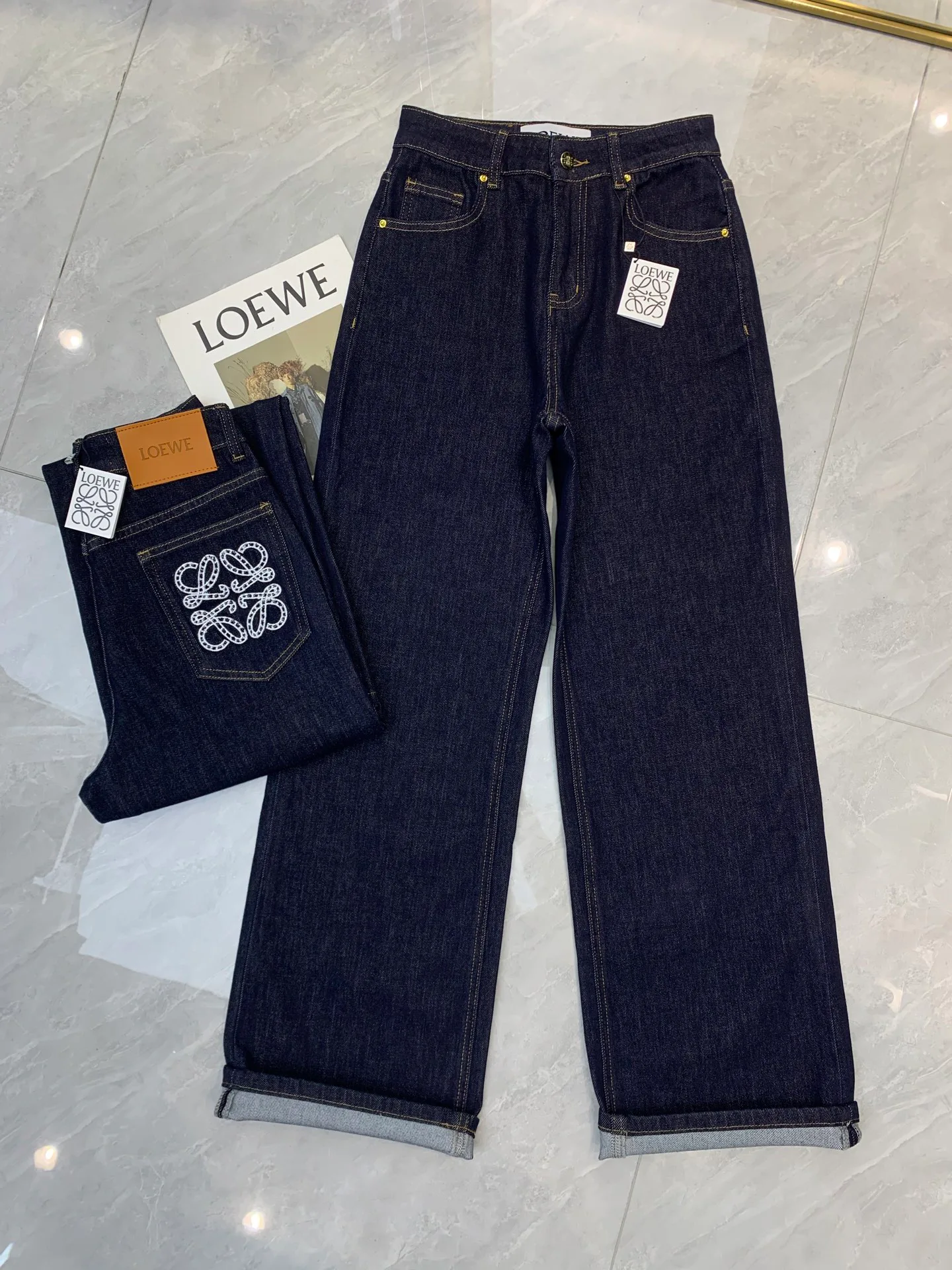 Джинсы Женские Loewe 1263507