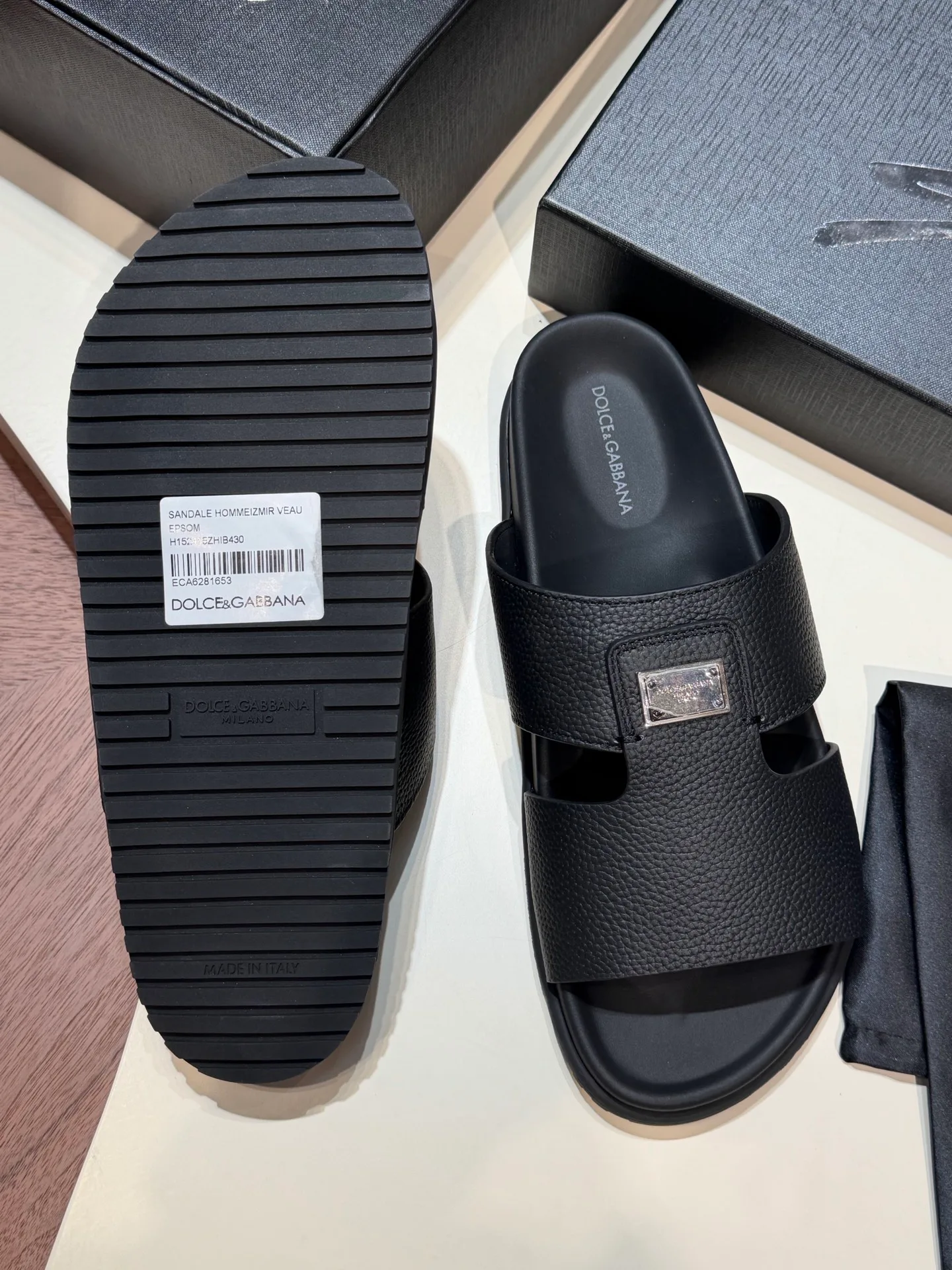 Шлепанцы Мужские Dolce & Gabbana 11511723