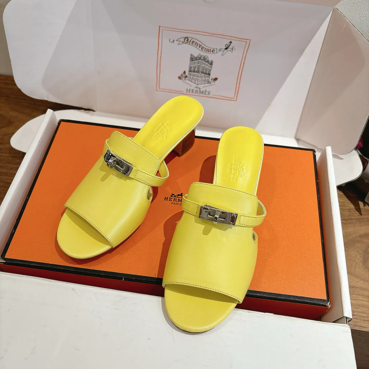 Босоножки Женские Hermes 2959598