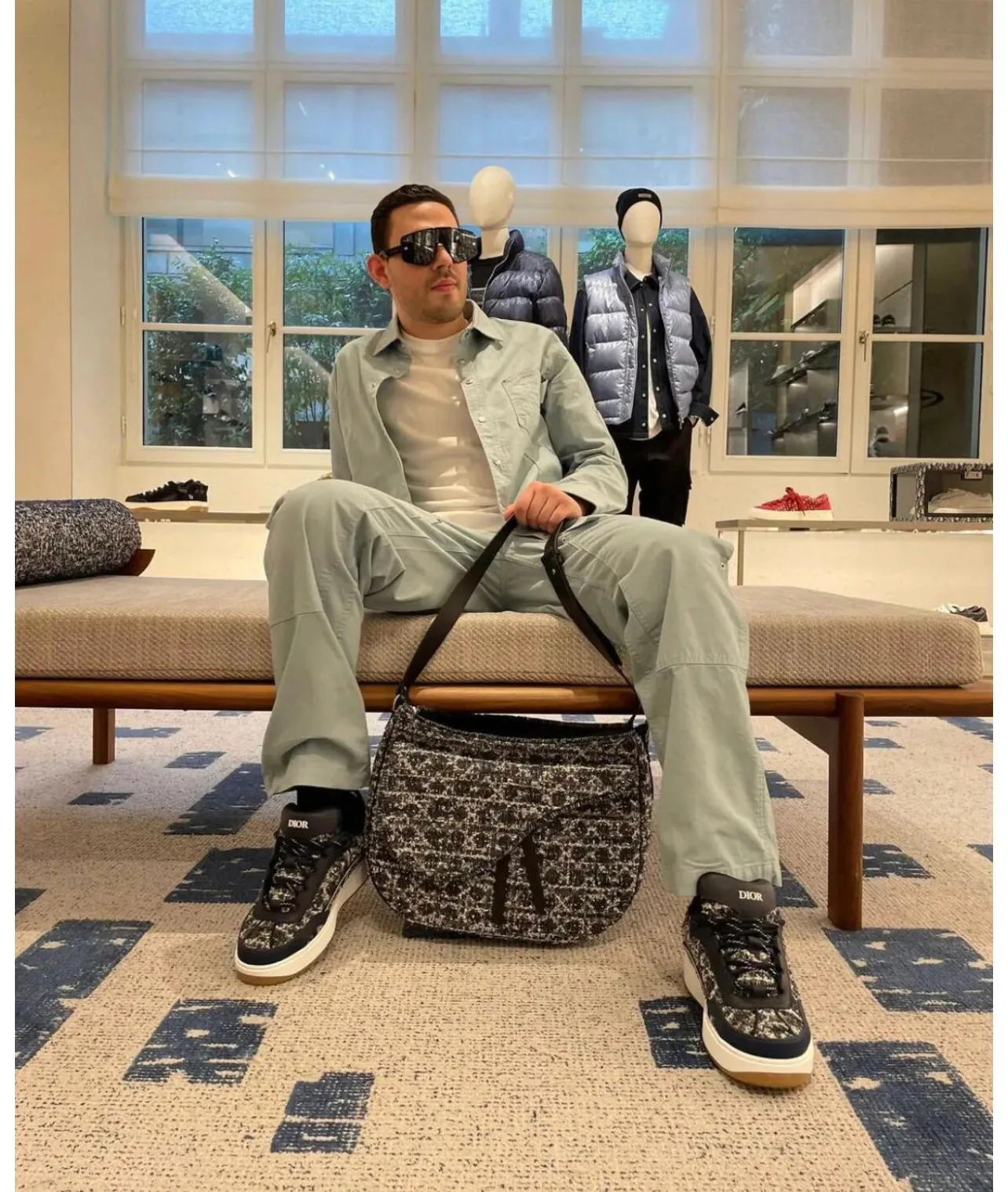 Кроссовки Женские Christian Dior 8689