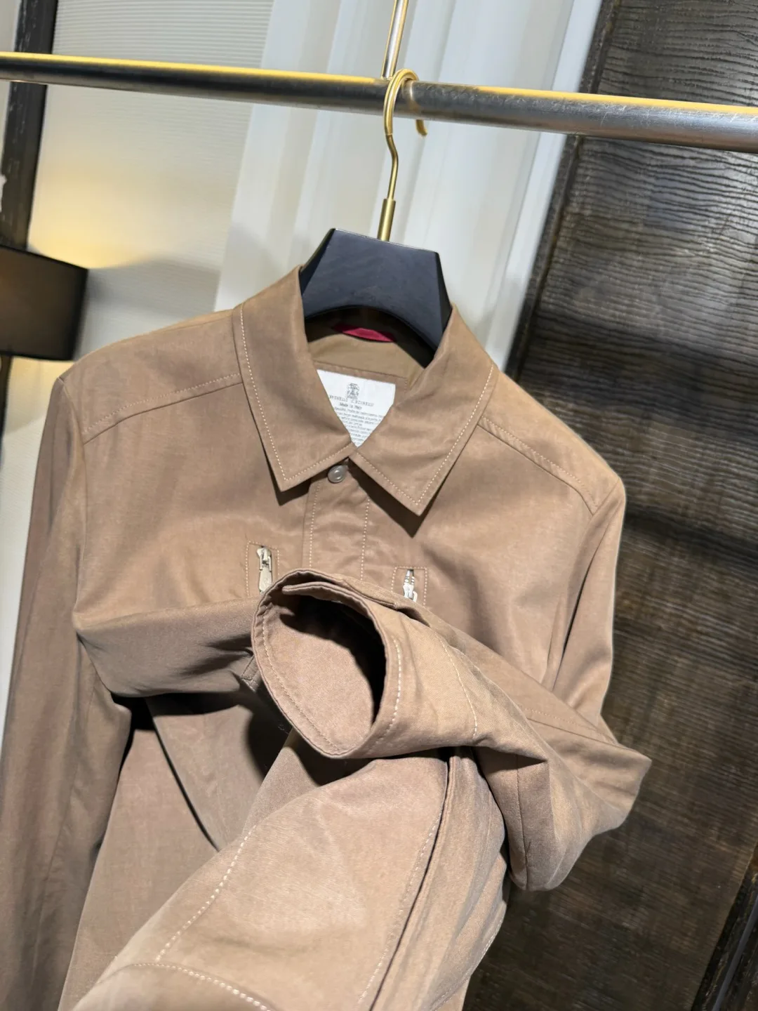Куртки И Пуховики Мужские Brunello Cucinelli 11441417