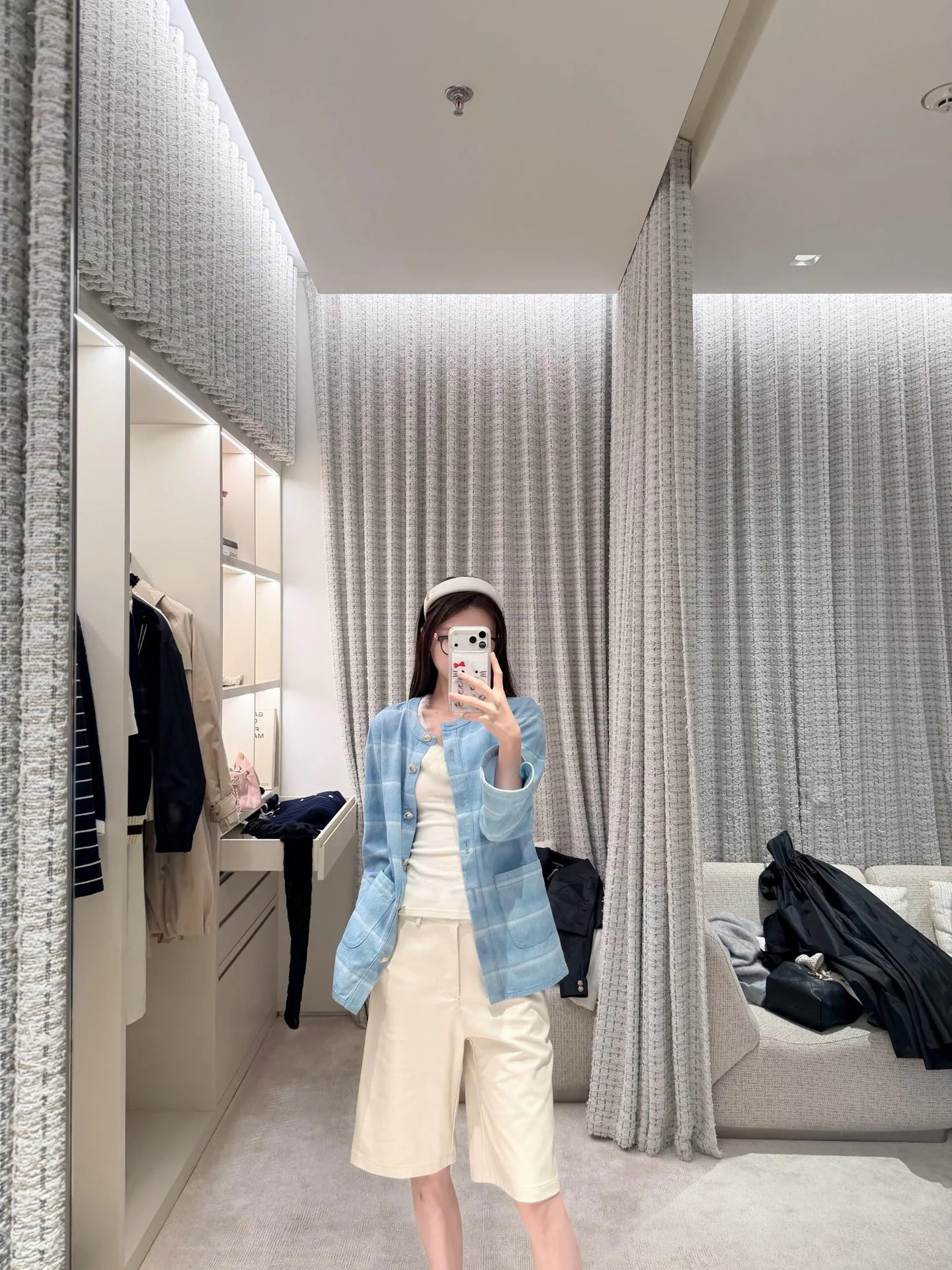 Куртки И Пуховики Женские Chanel 583712