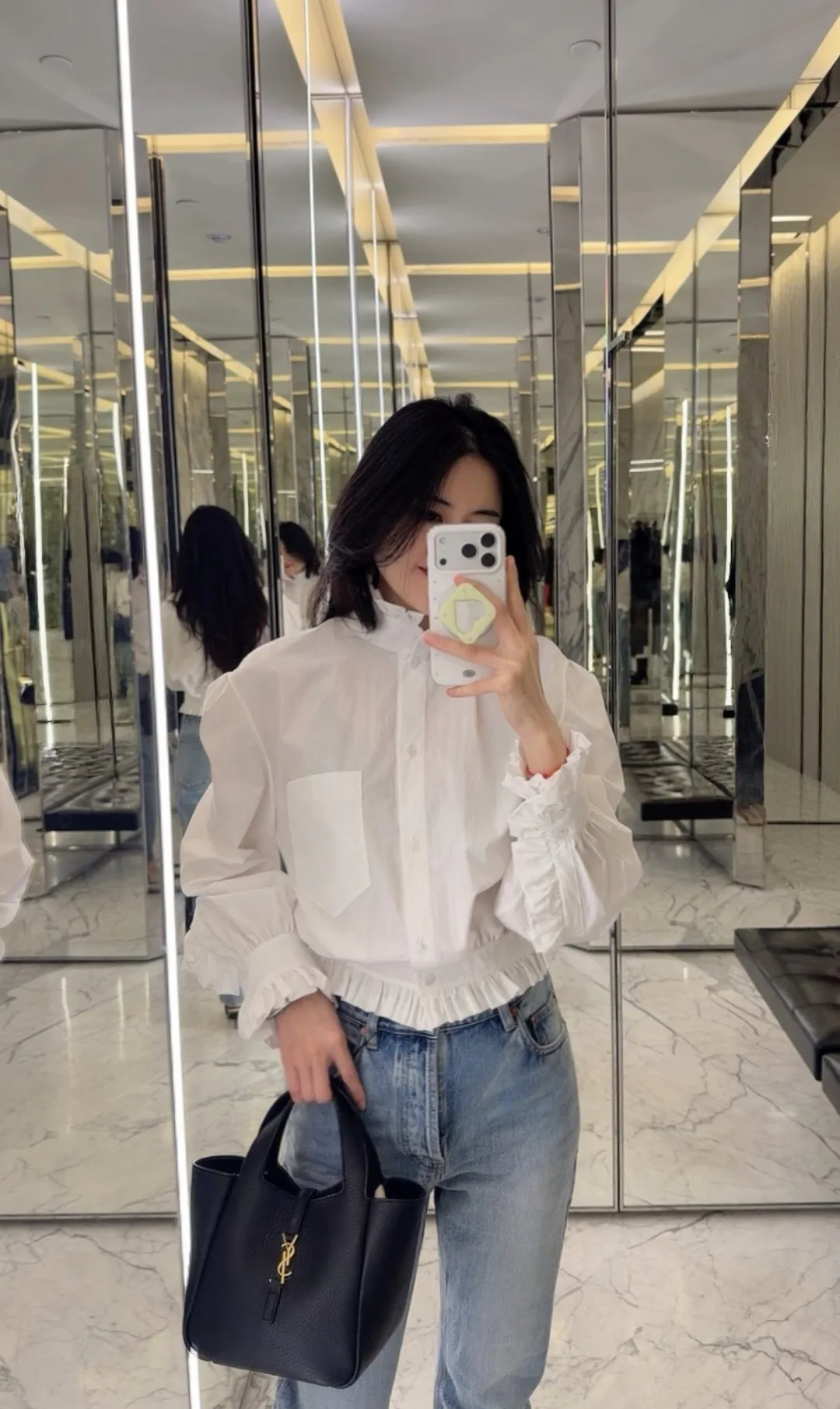 Рубашки Женские Saint Laurent 16936605