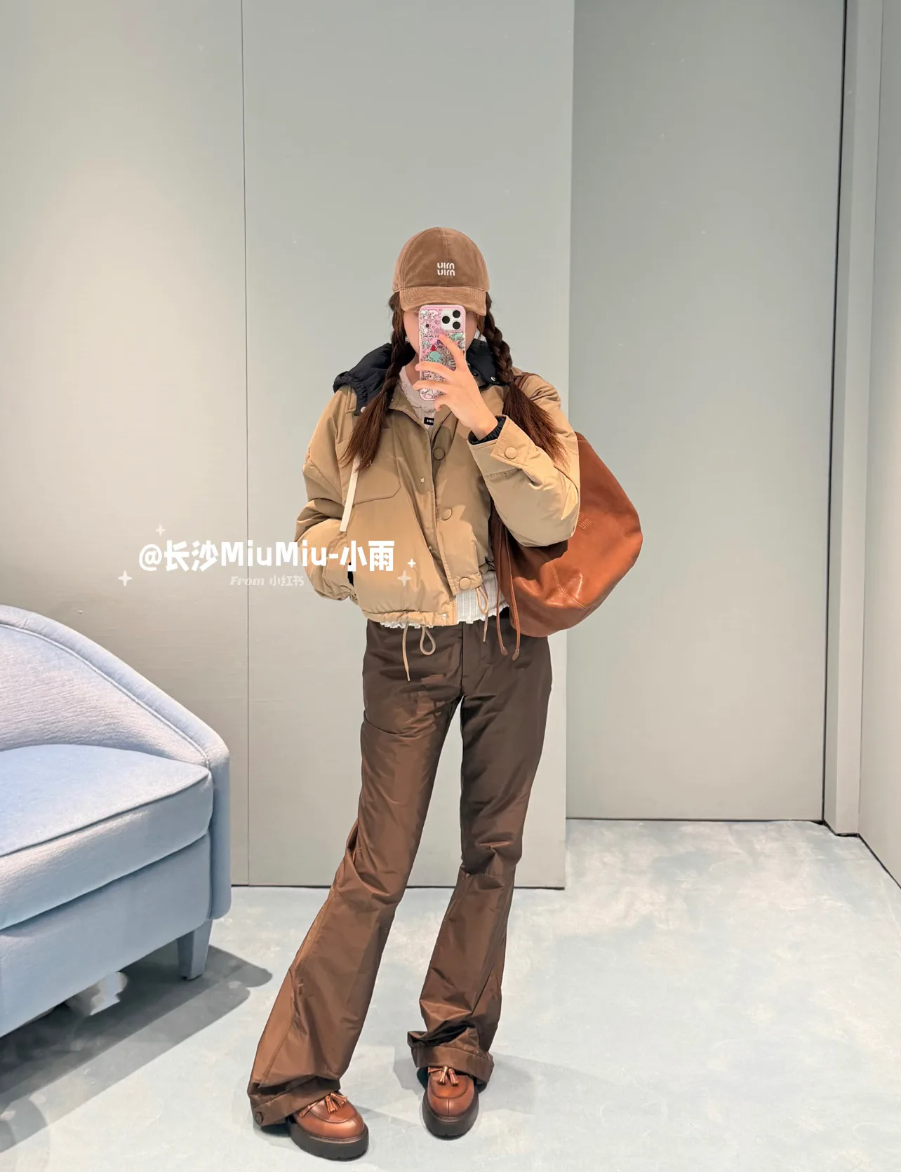 Куртки И Пуховики Женские Miu Miu 18030686