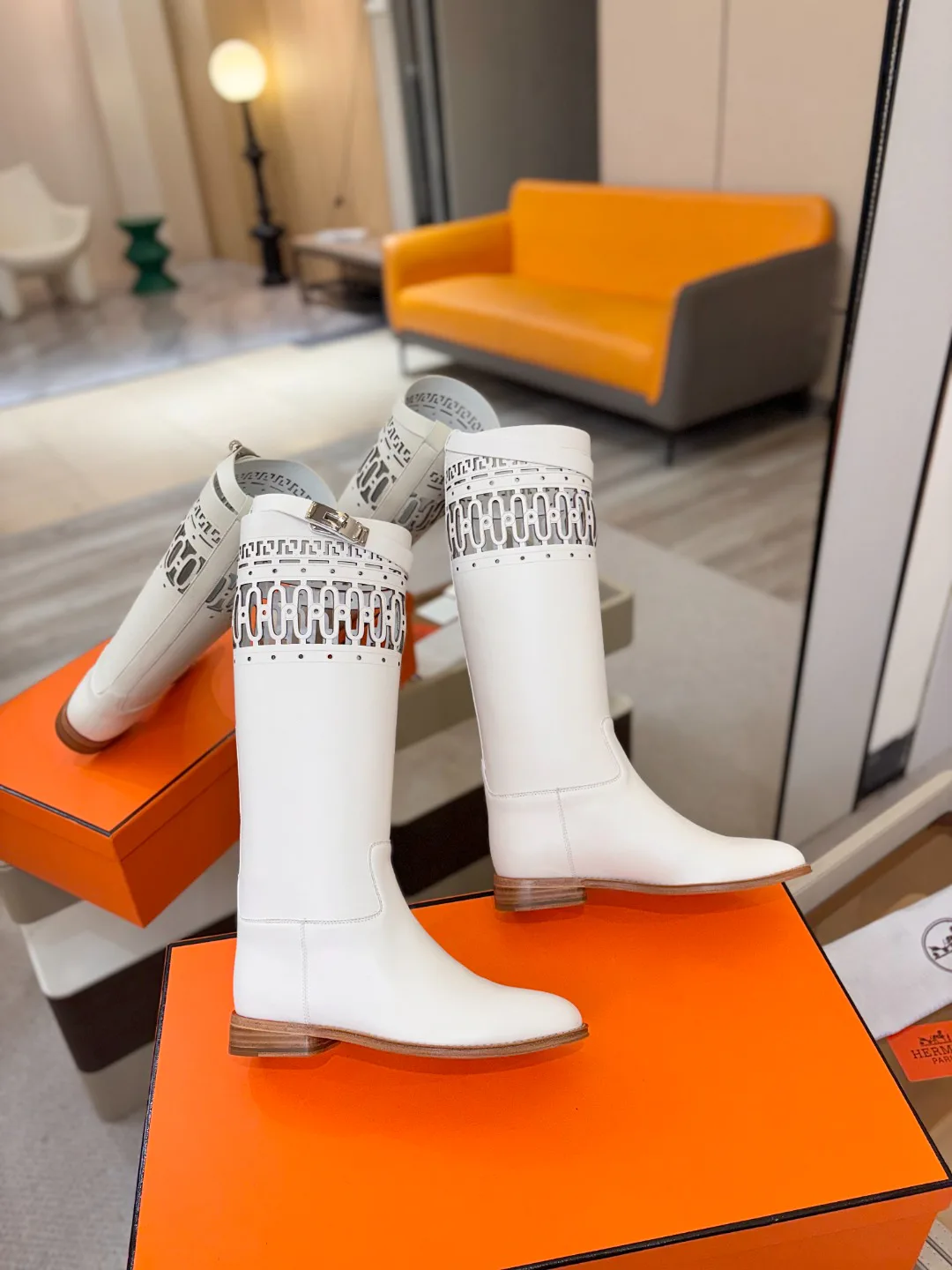Сапоги Женские Hermes 18521304
