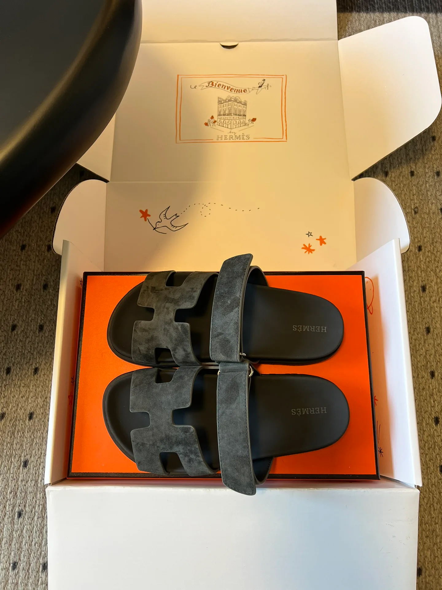 Шлепанцы Женские Hermes 12777613