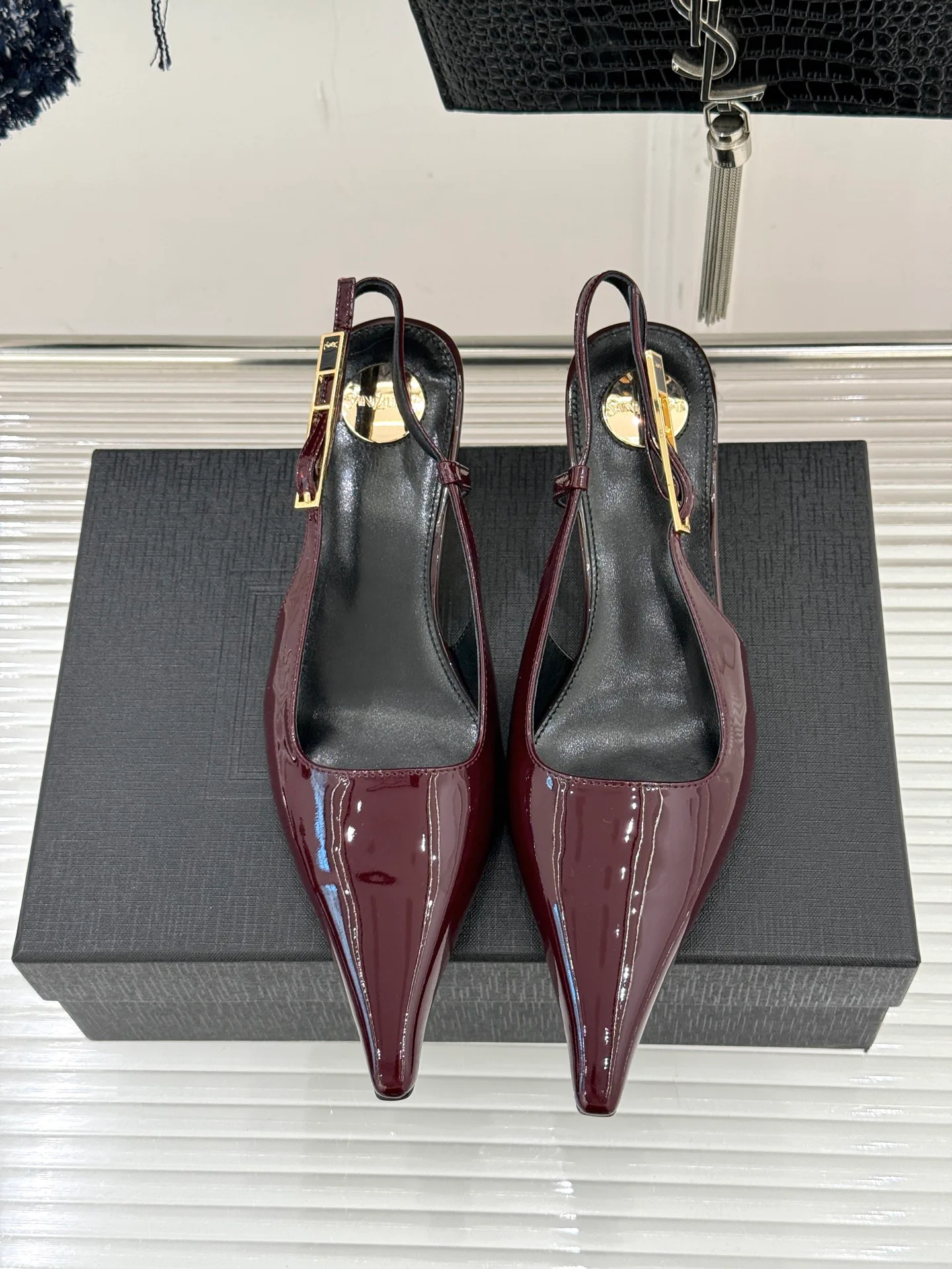 Туфли Женские Saint Laurent 1222304