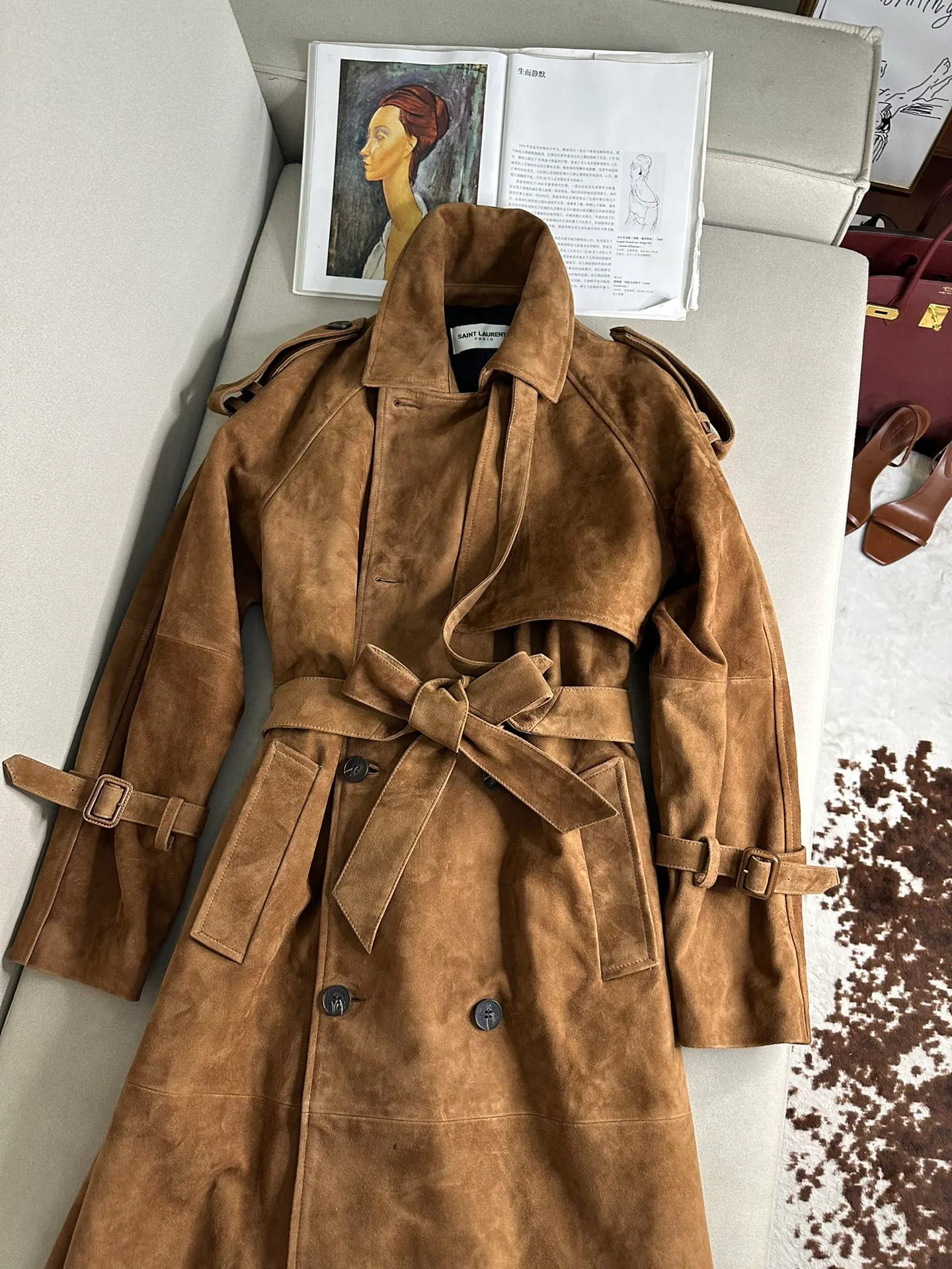 Пальто Женские Saint Laurent 103278