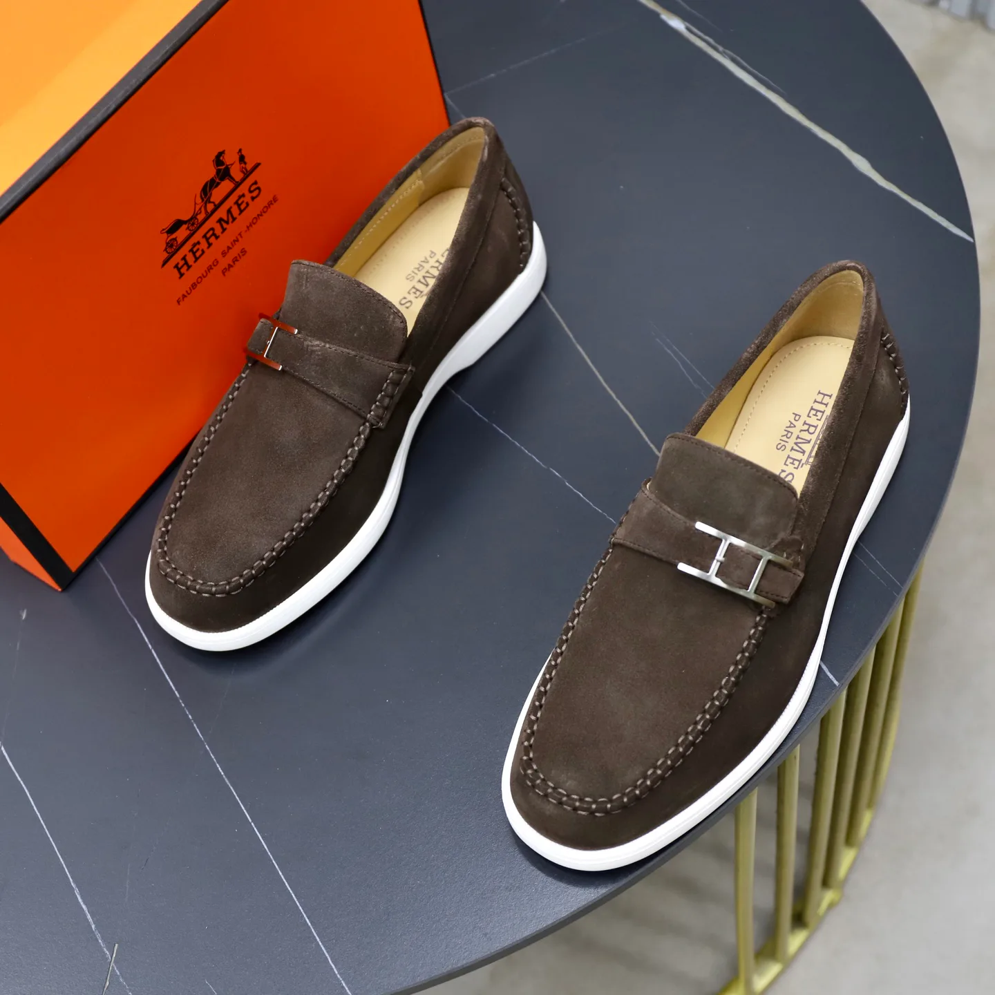 Лоферы И Туфли Мужские Hermes 18103105