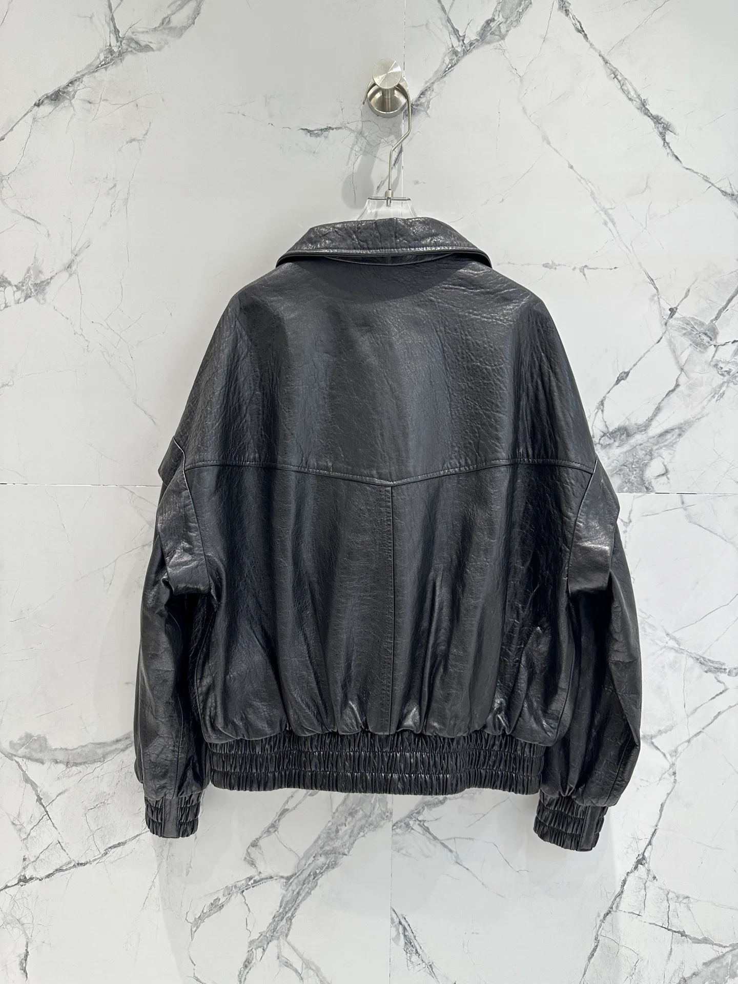 Кожаные Куртки И Дублёнки Женские Saint Laurent 11544757