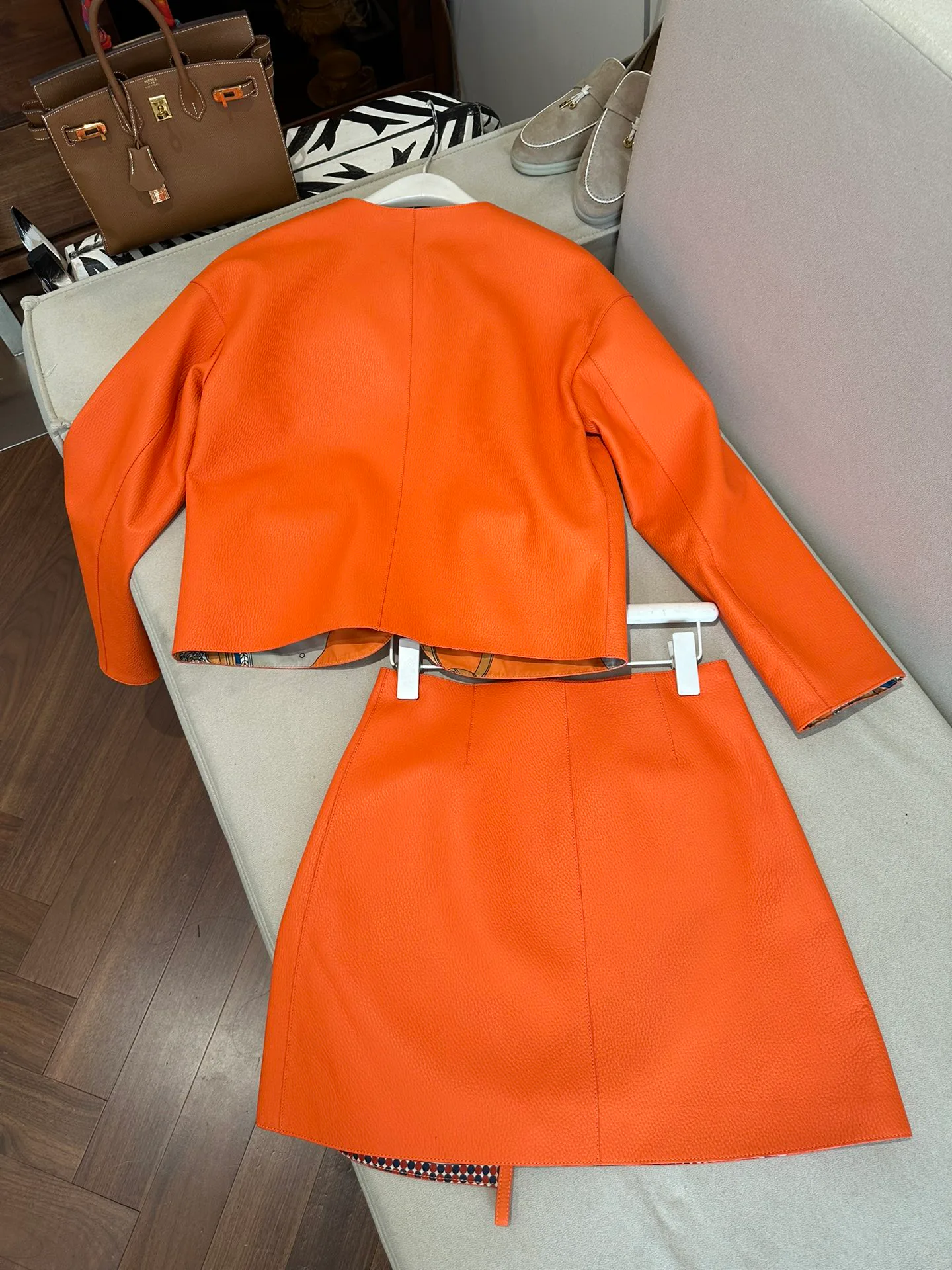Кожаные Куртки И Дублёнки Женские Hermes 11460694