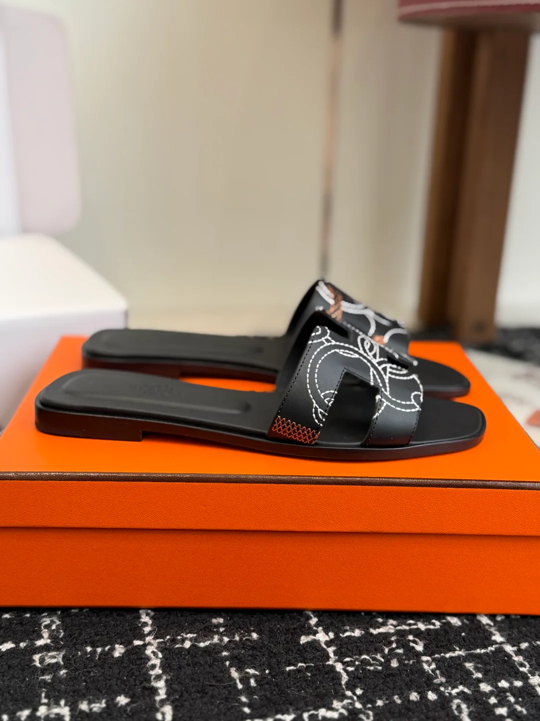 Шлепанцы Женские Hermes 398912
