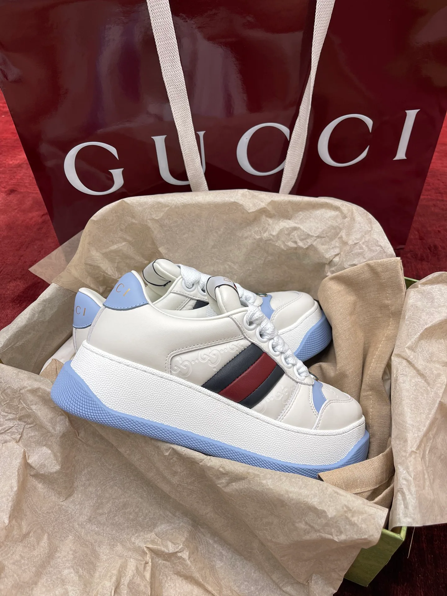 Кроссовки Женские Gucci 5213642