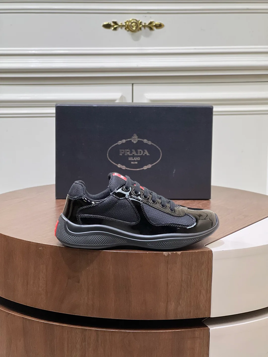 Кроссовки Мужские Prada 476806