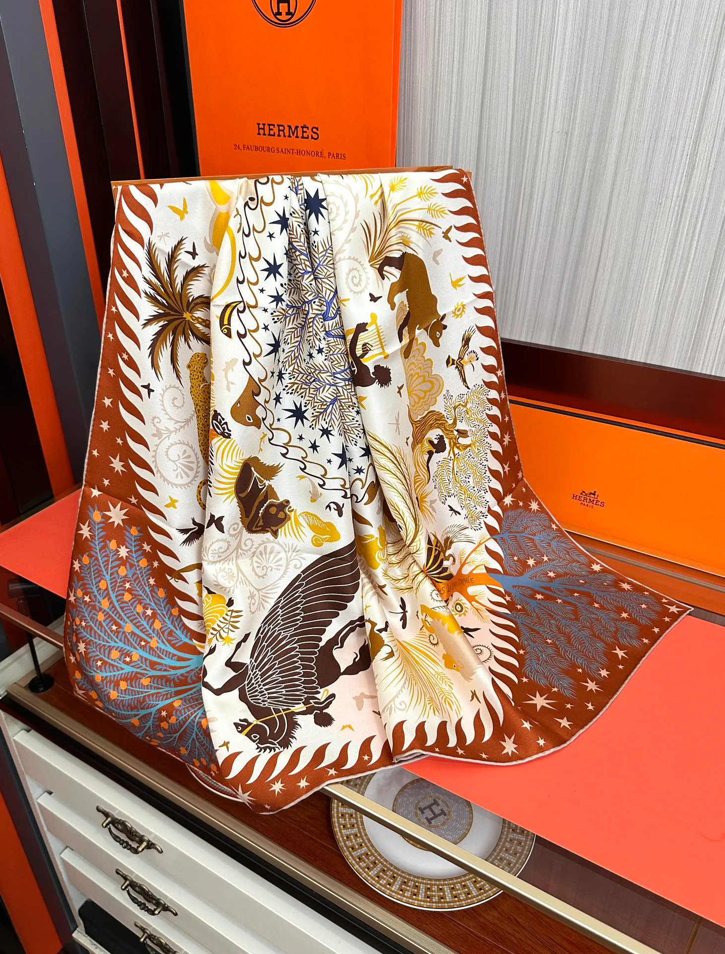 Шарфы Hermes 15025031