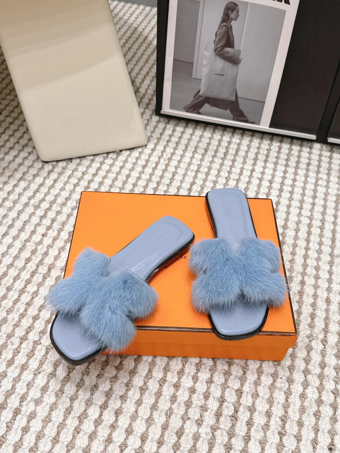 Тапочки Женские Hermes 12859267