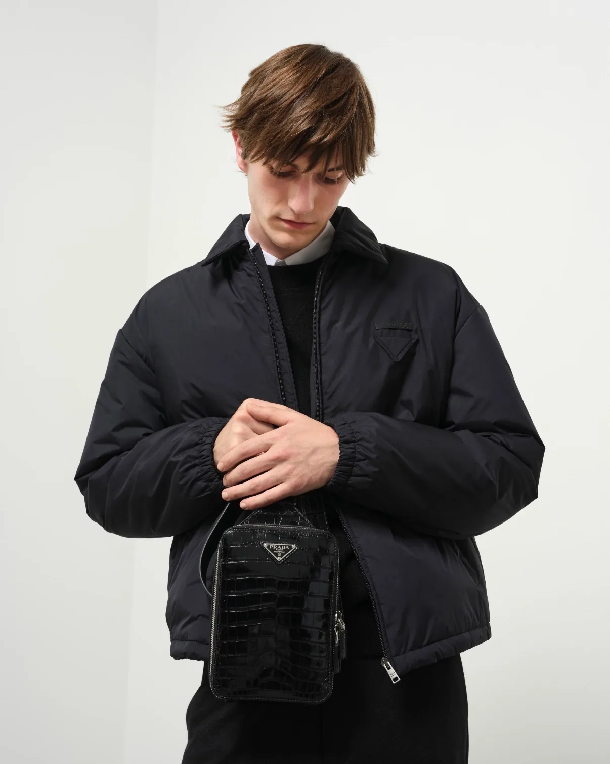 Куртки И Пуховики Мужские Prada 4939761