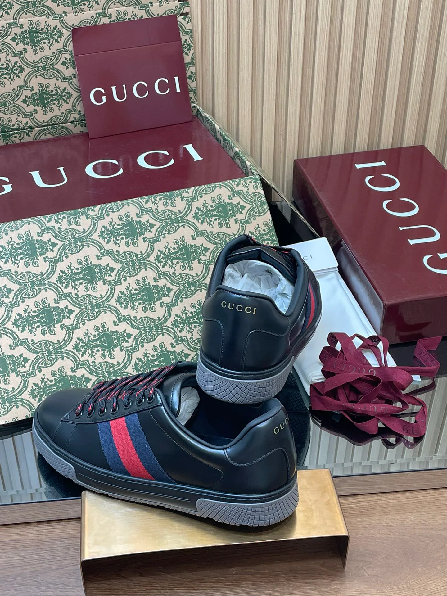 Кроссовки Мужские Gucci 3443595