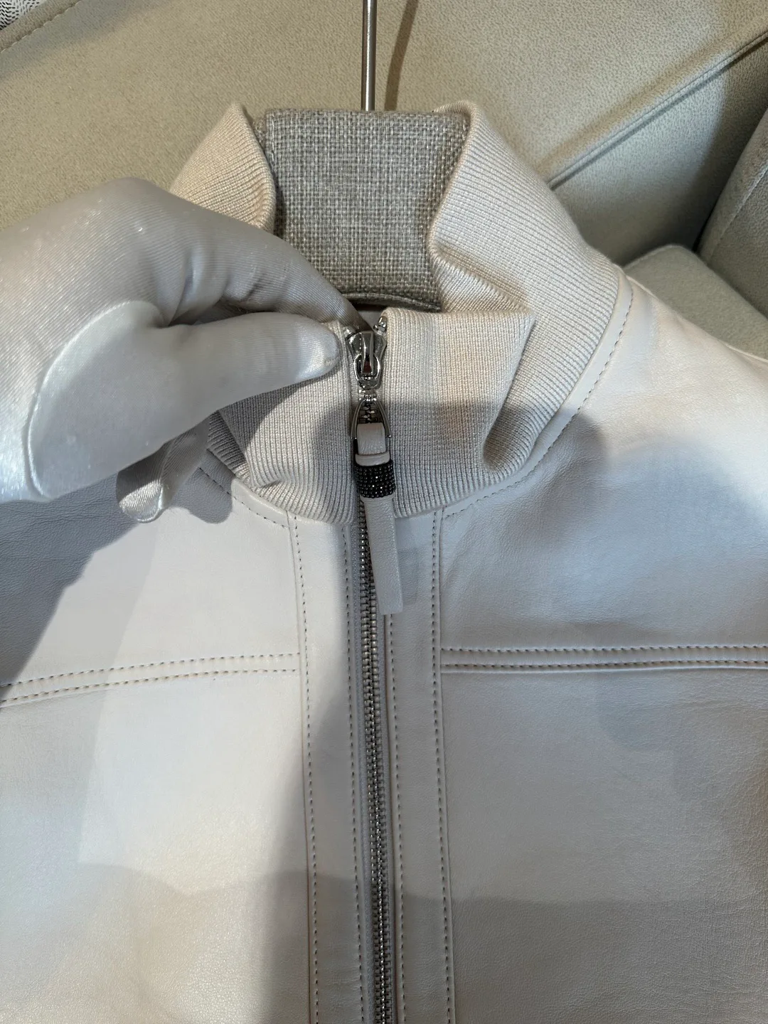 Кожаные Куртки И Дублёнки Женские Brunello Cucinelli 17275150