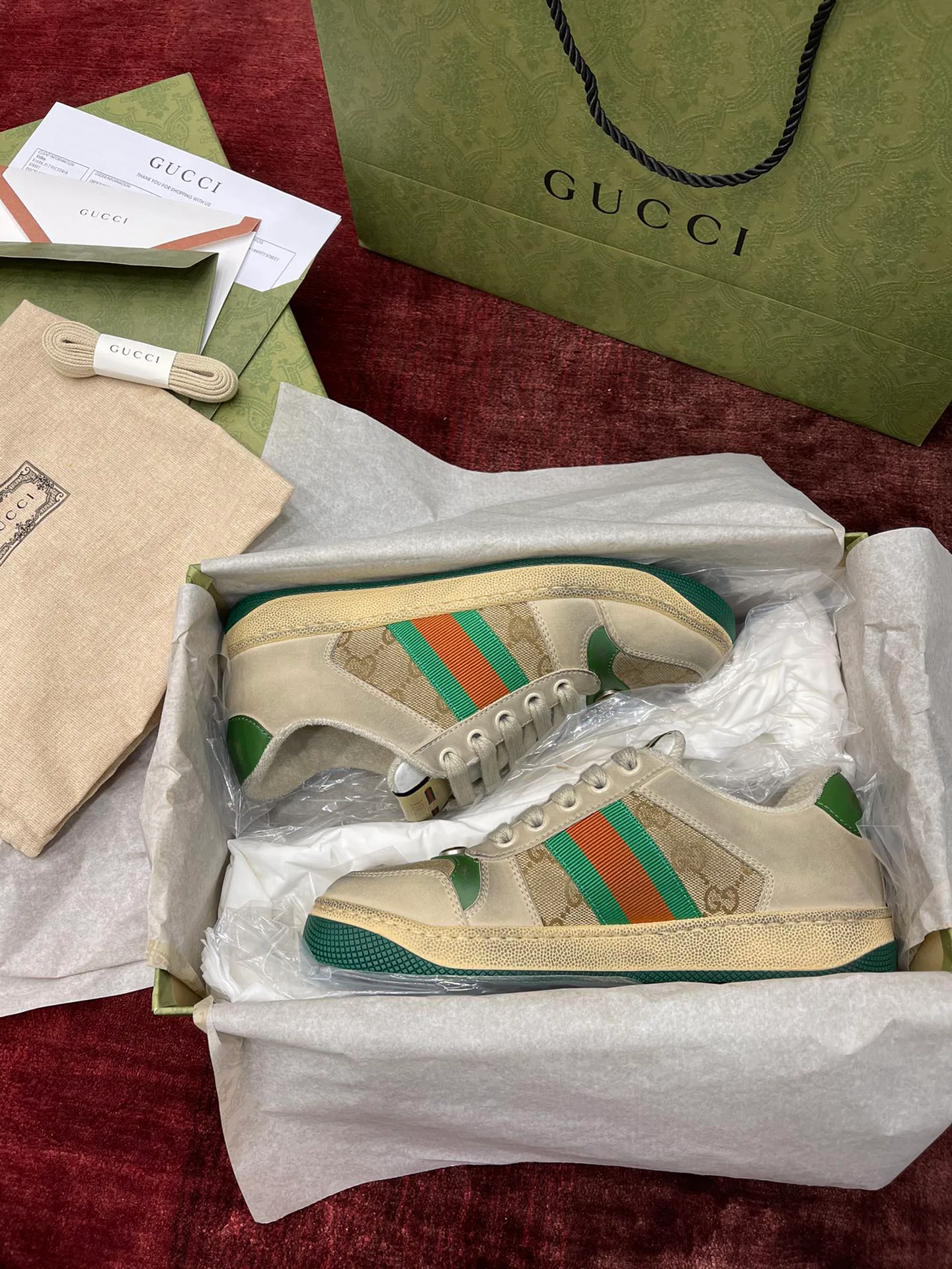 Кроссовки Женские Gucci 18995267