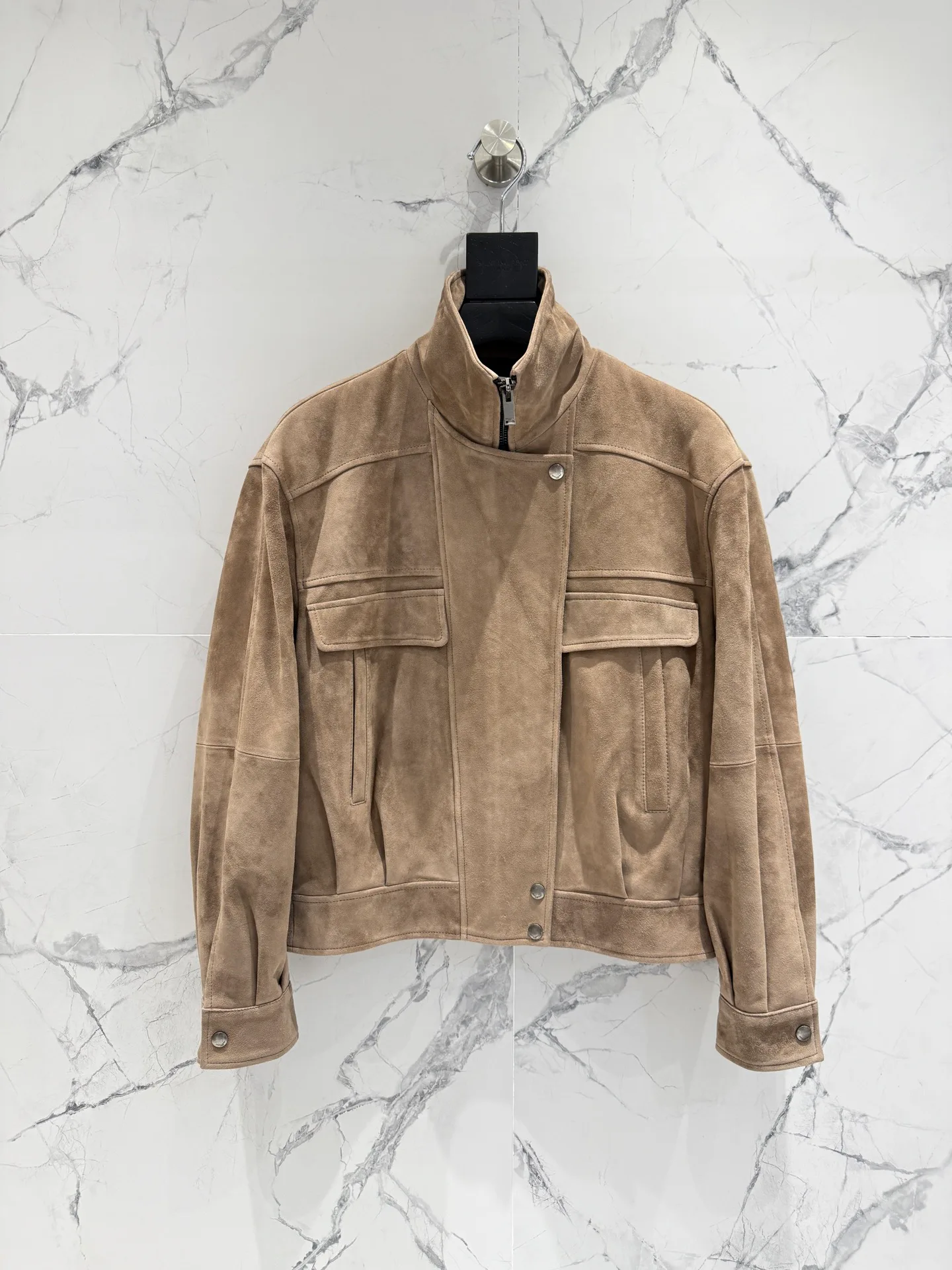 Кожаные Куртки И Дублёнки Женские Saint Laurent 15377171