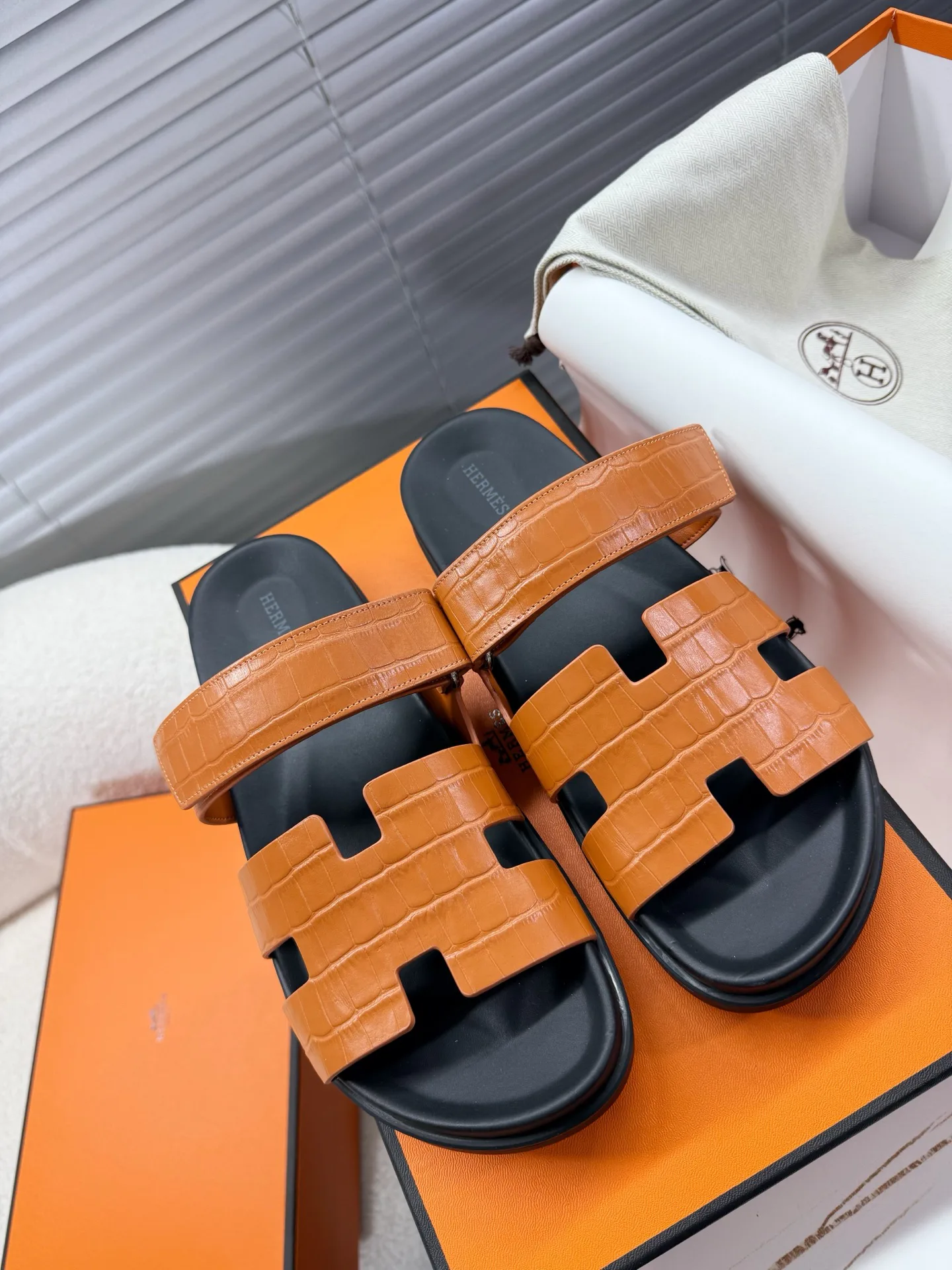 Шлепанцы Женские Hermes 23645