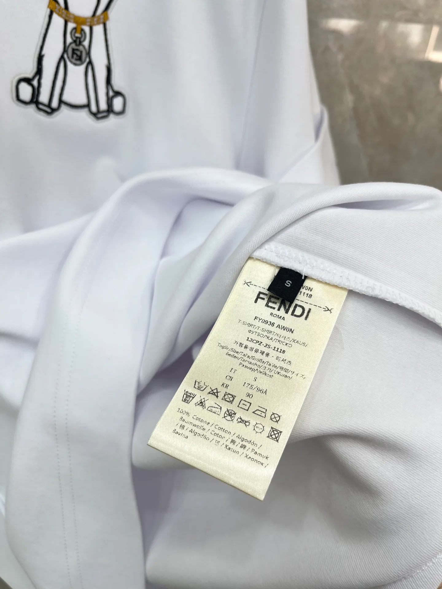 Футболки Мужские Fendi 9822798