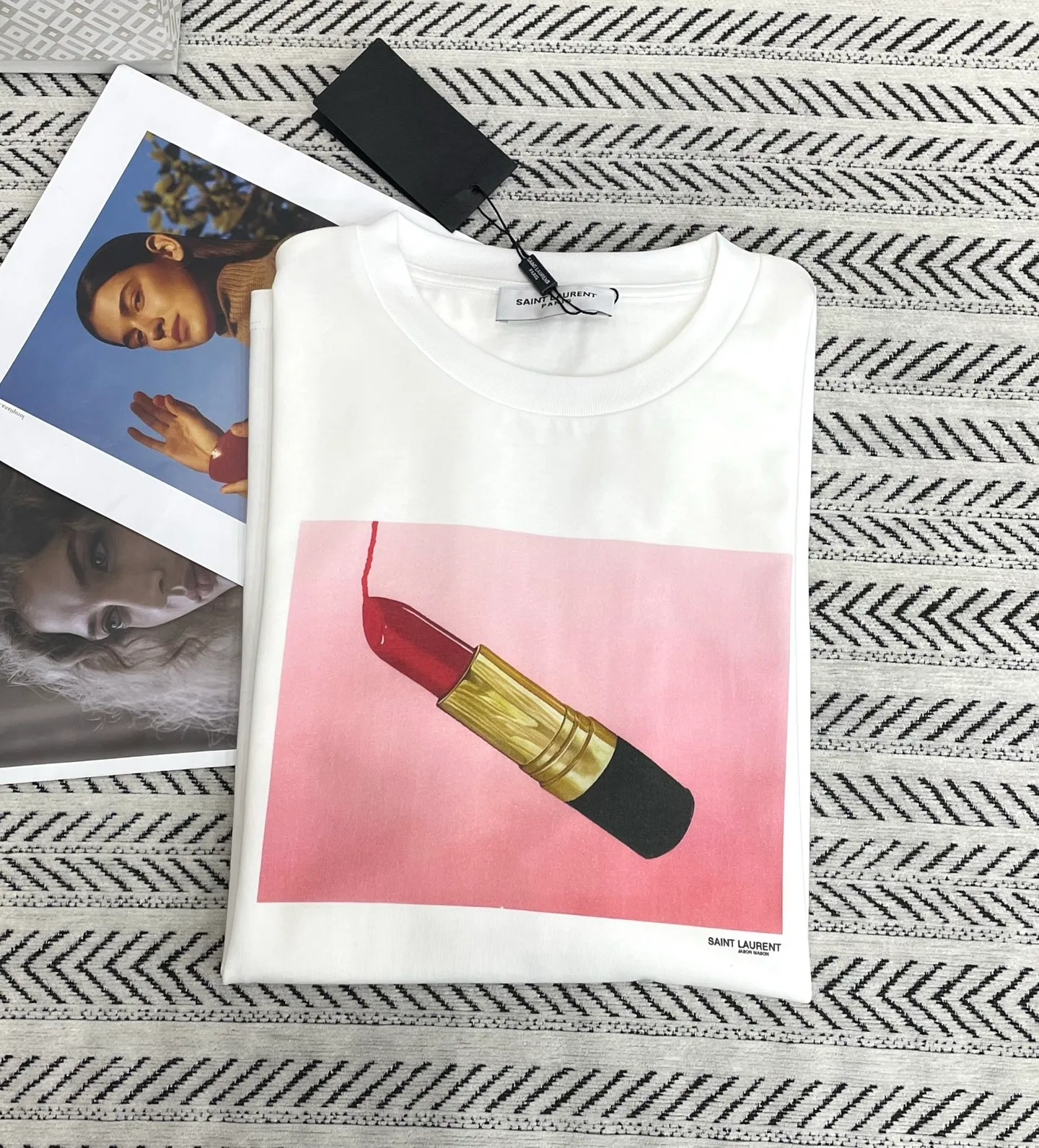 Футболки Женские Saint Laurent 11352385