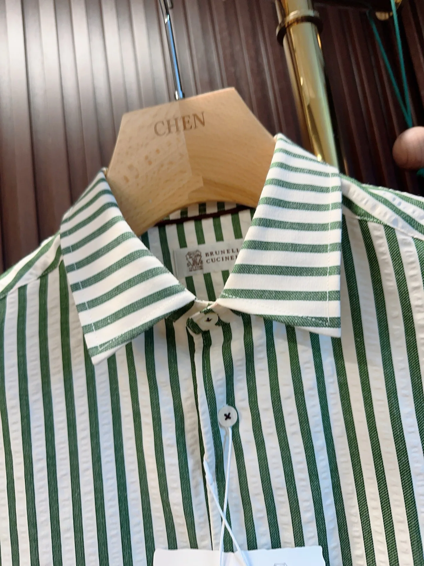 Рубашки Мужские Brunello Cucinelli 11383631
