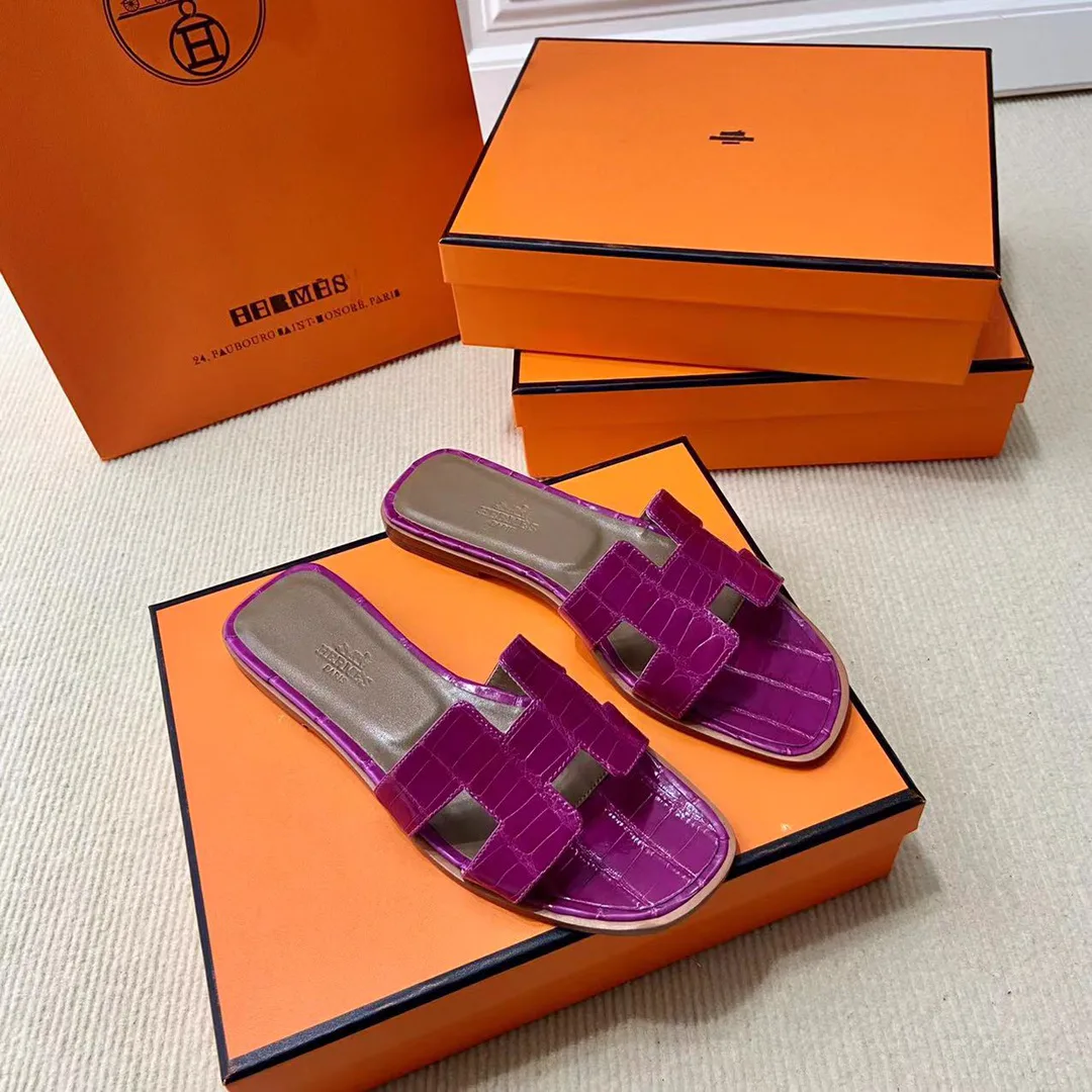 Шлепанцы Женские Hermes 4340551