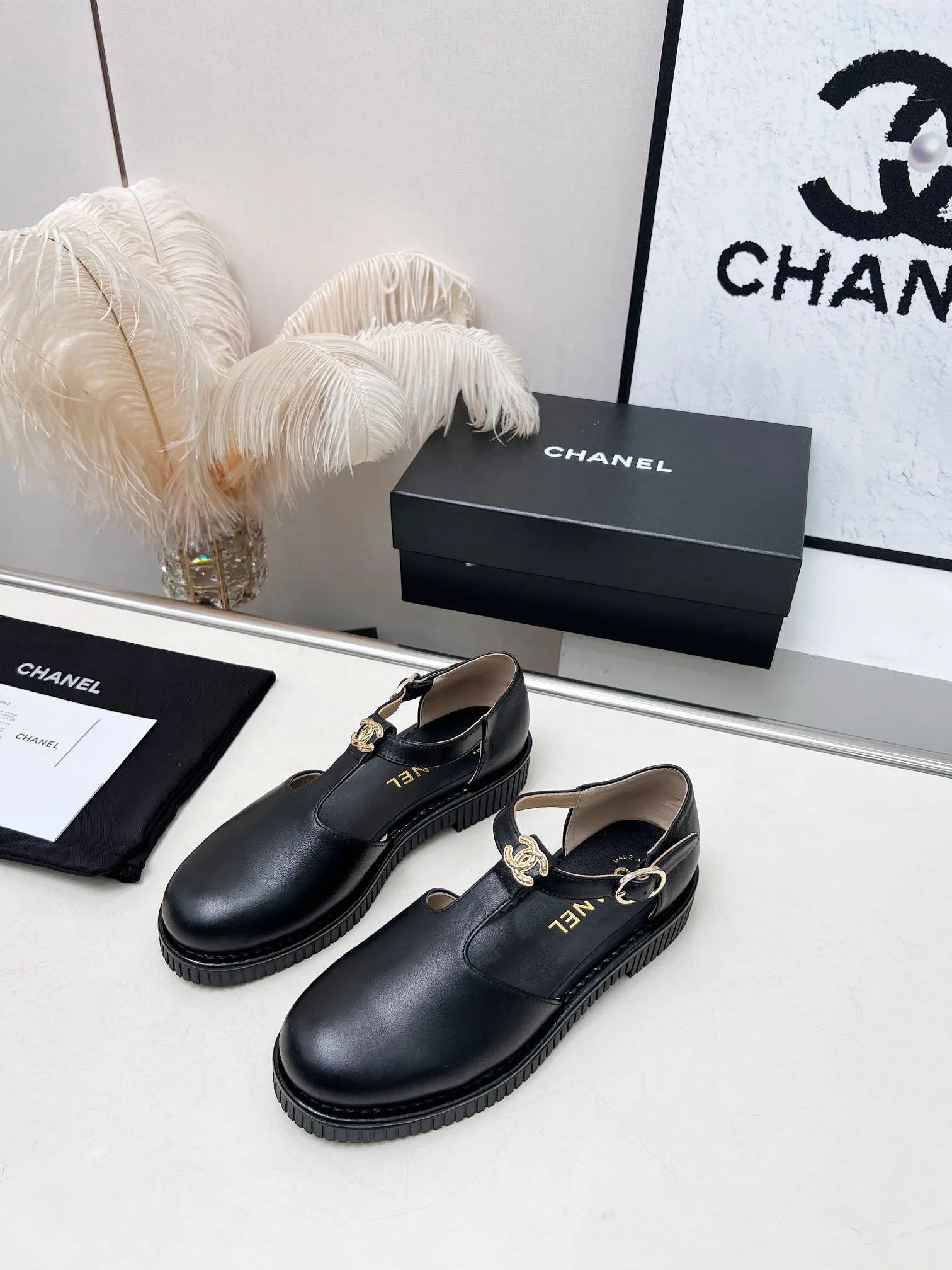 Балетки Женские Chanel 1306816