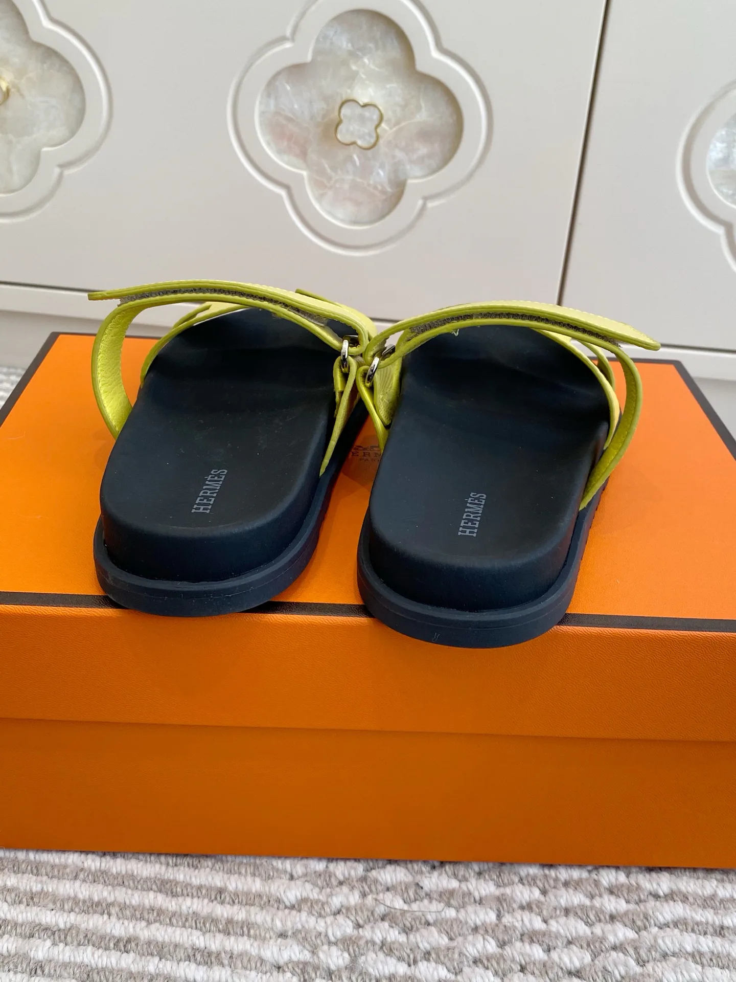 Шлепанцы Женские Hermes 1920478