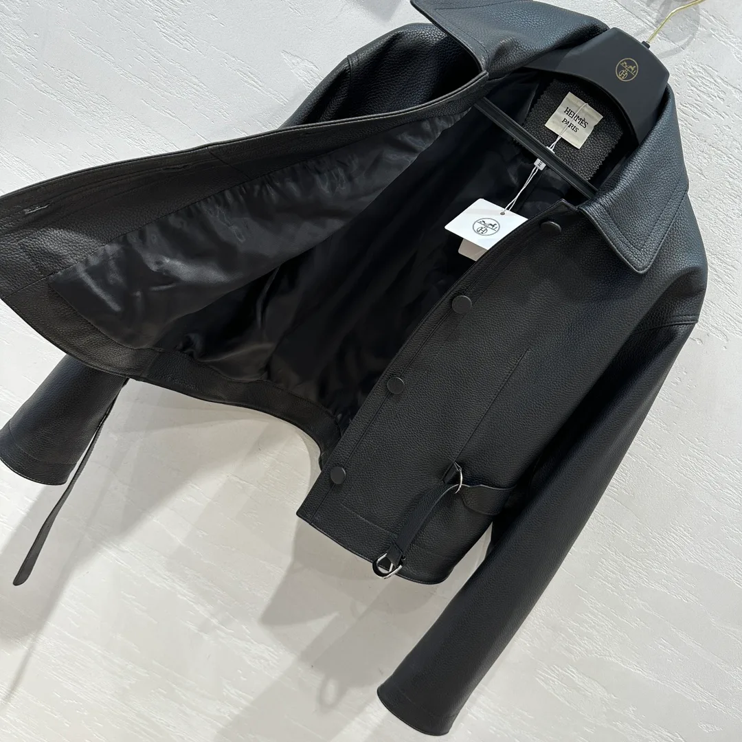 Кожаные Куртки И Дублёнки Женские Hermes 11491533