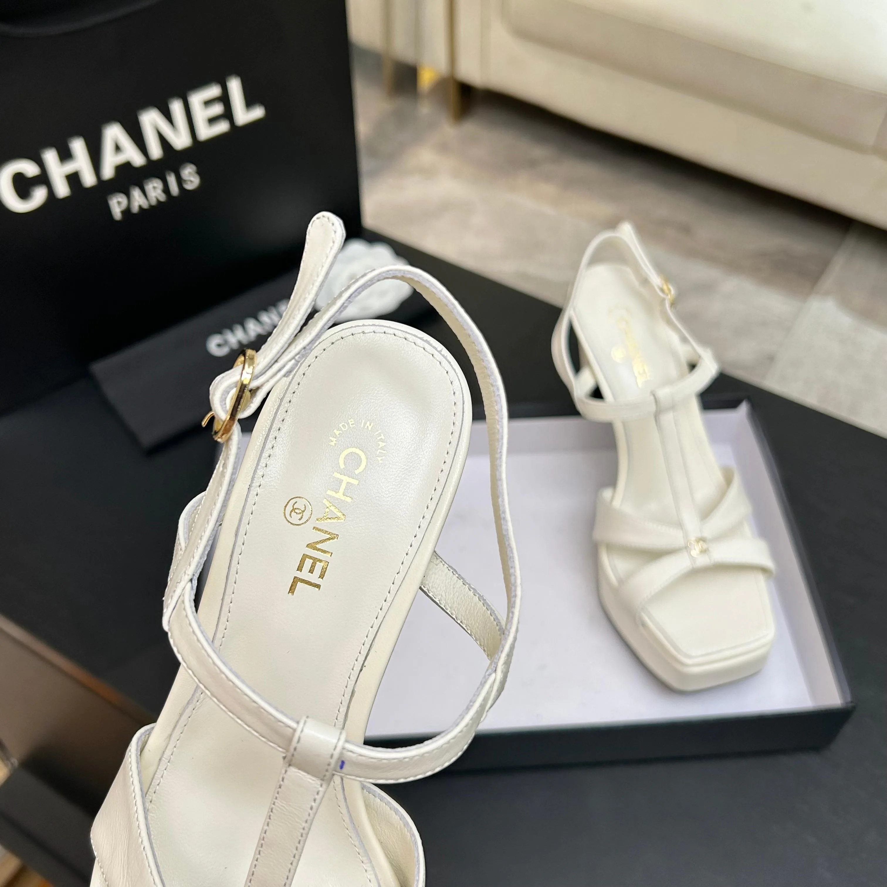 Босоножки Женские Chanel 12807399